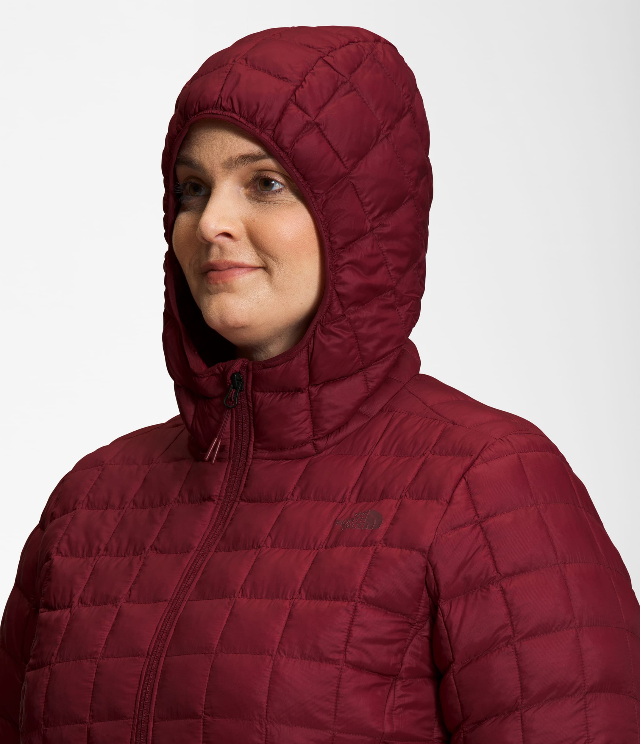 Womens Plus ThermoBall Parka TNF MODELHOOD2