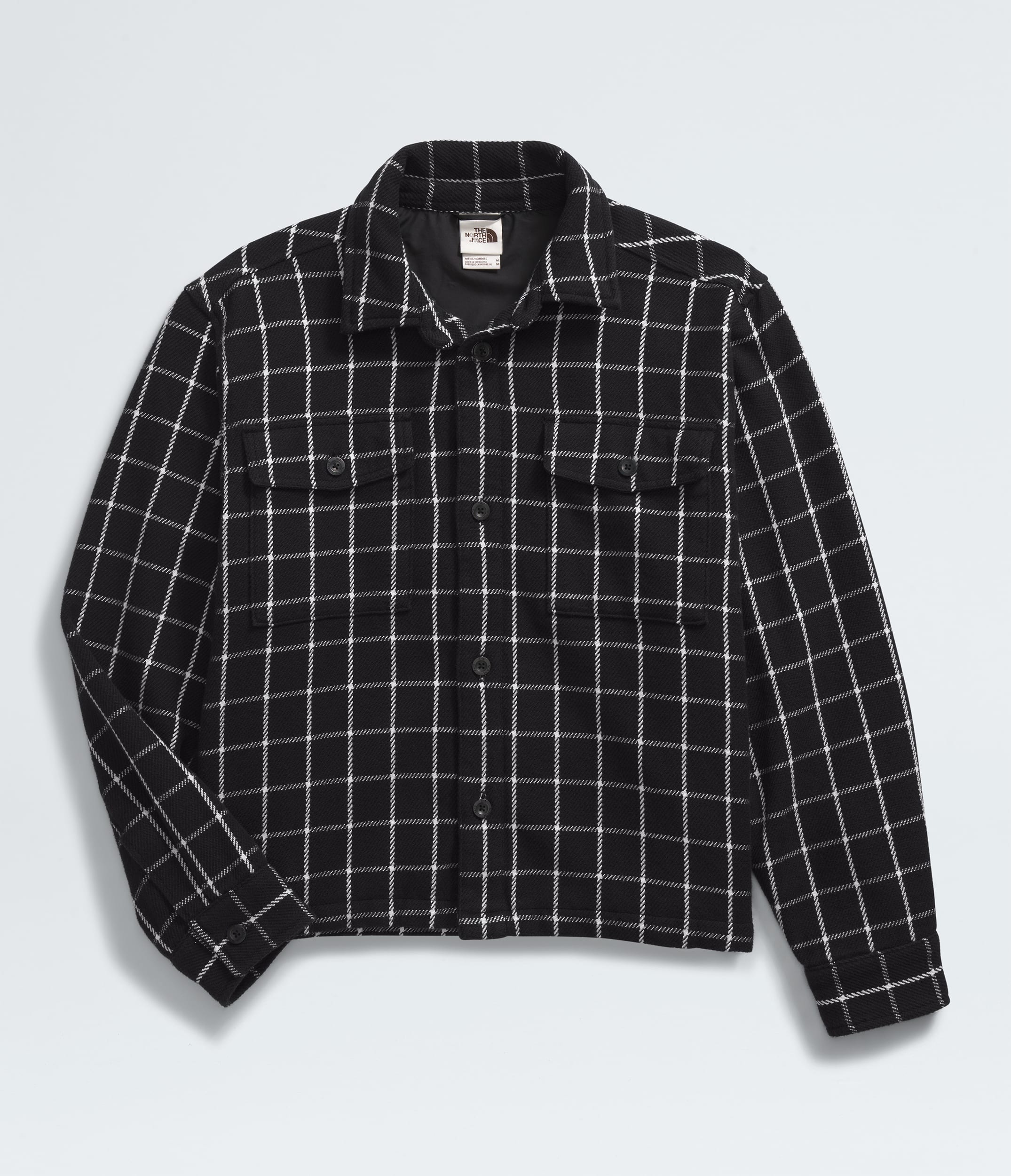 Mens Valley Twill Utility Shacket TNF ALTFRONT