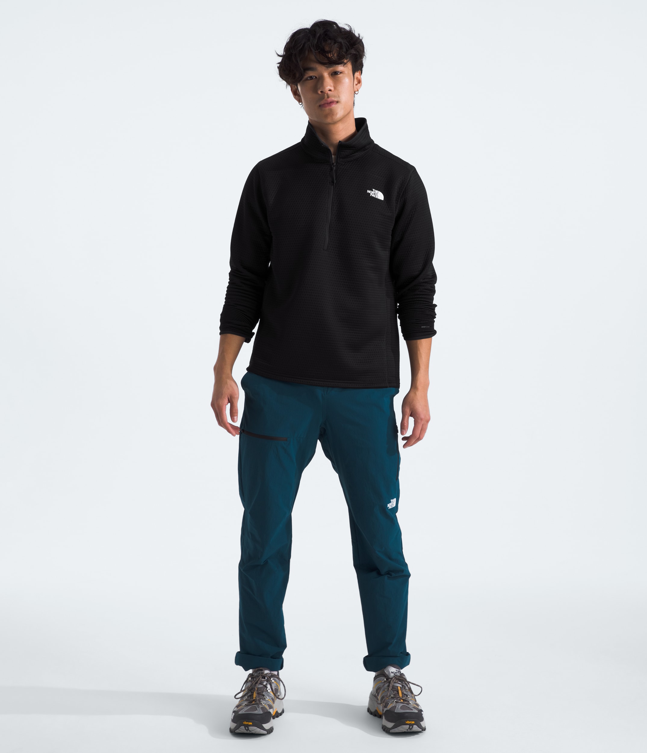 Mens DOTKNIT Thermal Zip TNF HERO2
