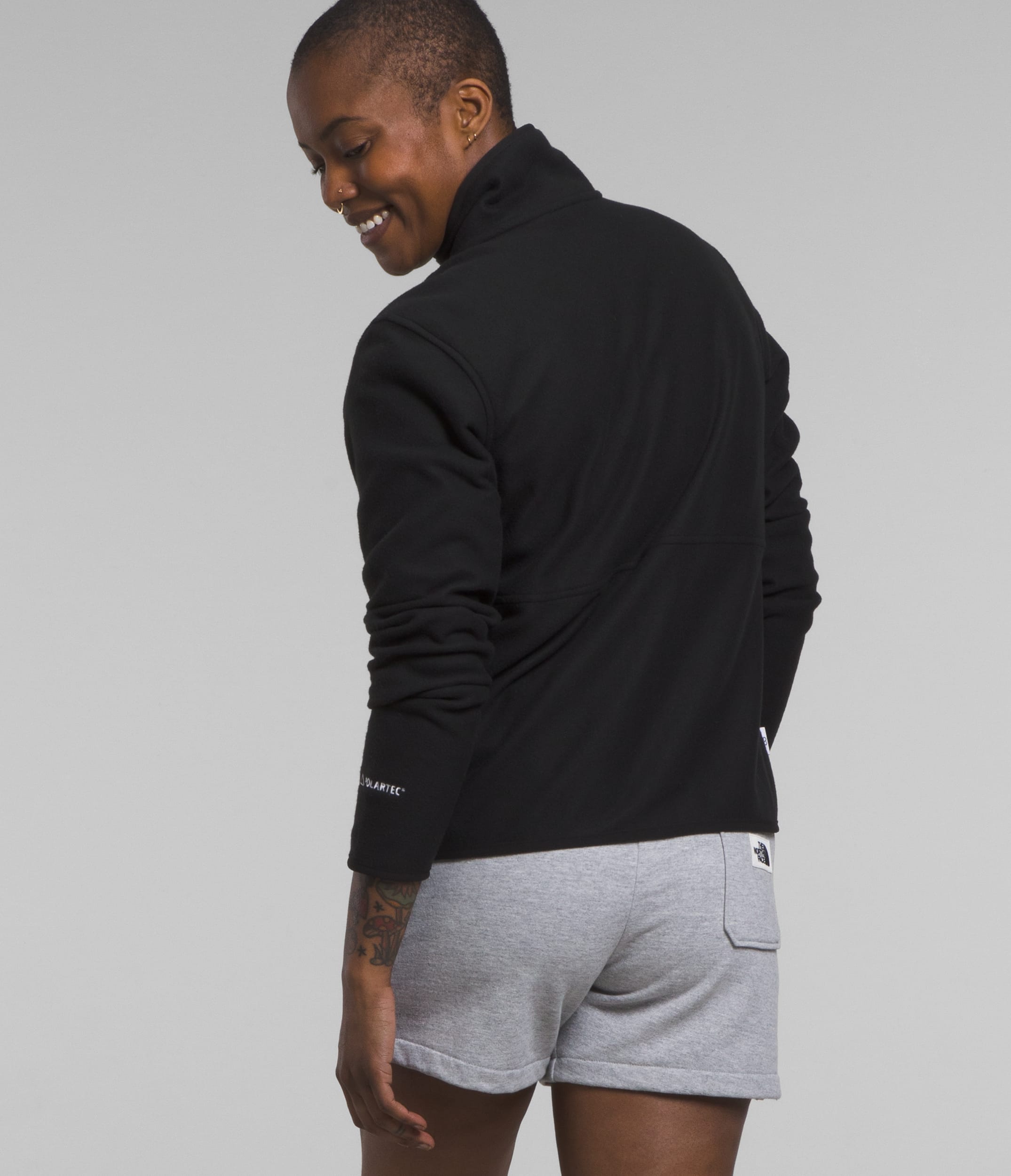 Womens Alpine Polartec 100 Jacket TNF BACK