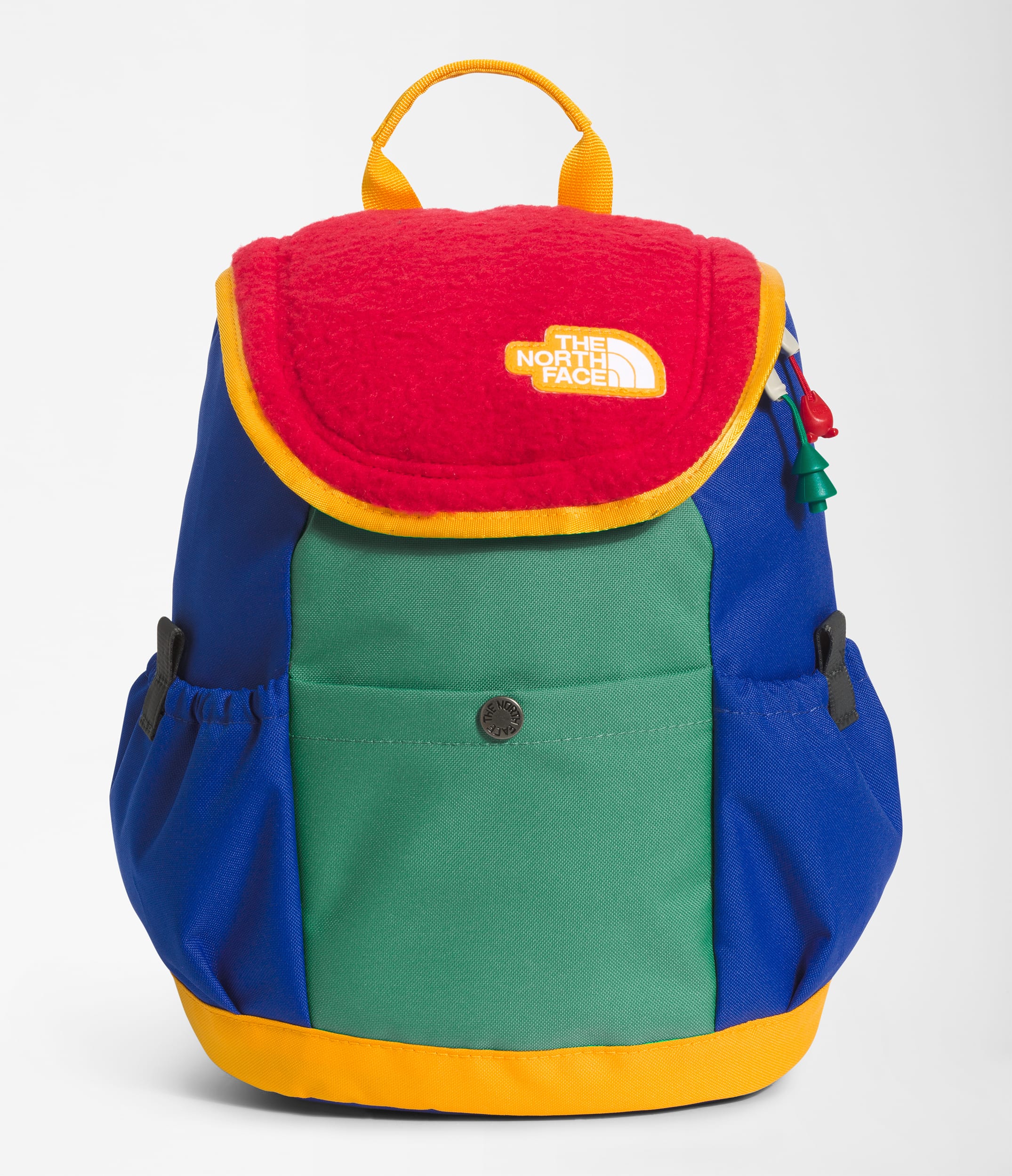 Youth Mini Explorer Backpack TNF TNF RedDeep Grass GreenTNF BlueSummit Gold HERO