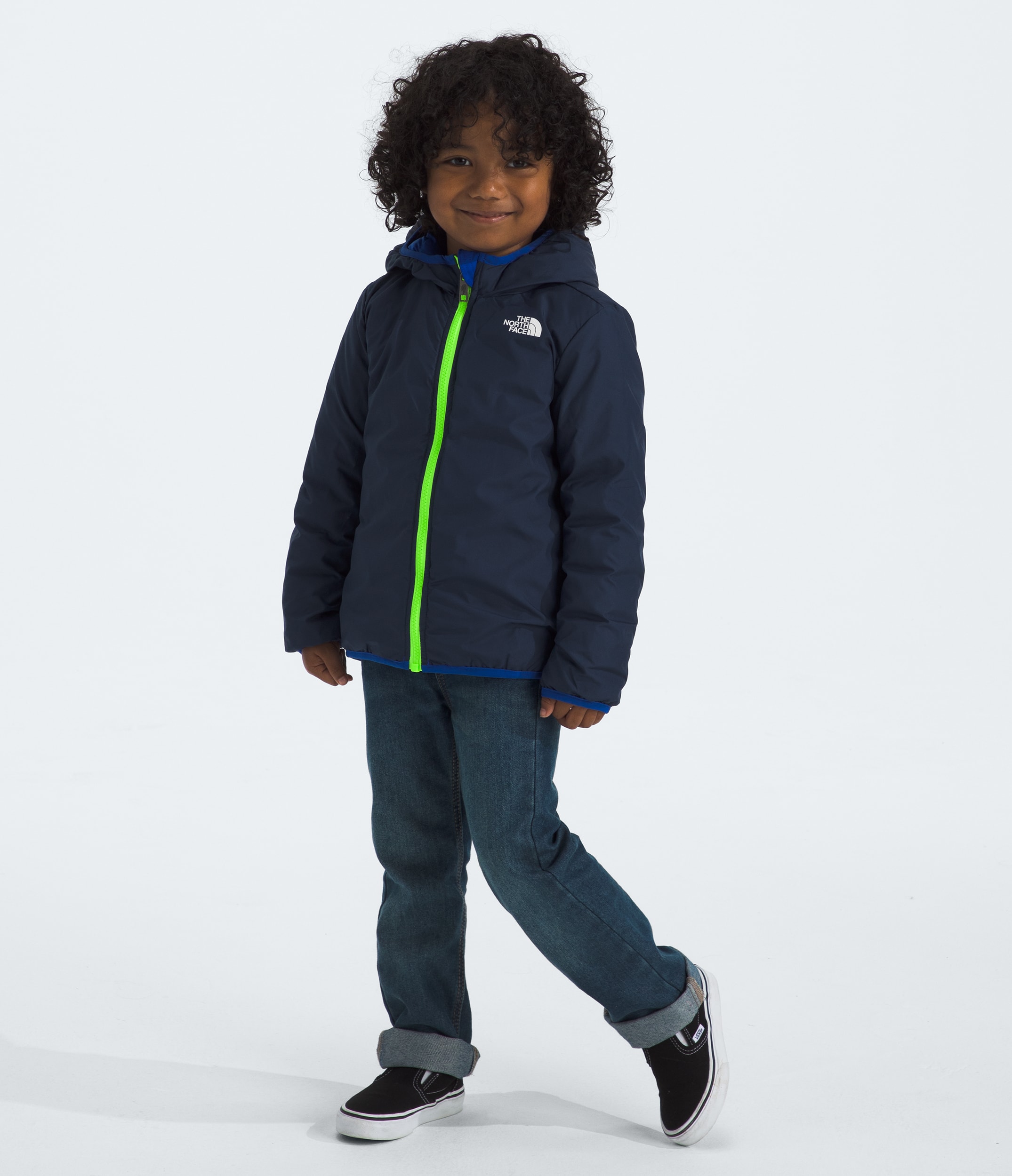 Manteau  capuchon rversible ThermoBall pour enfants TNF ALT1