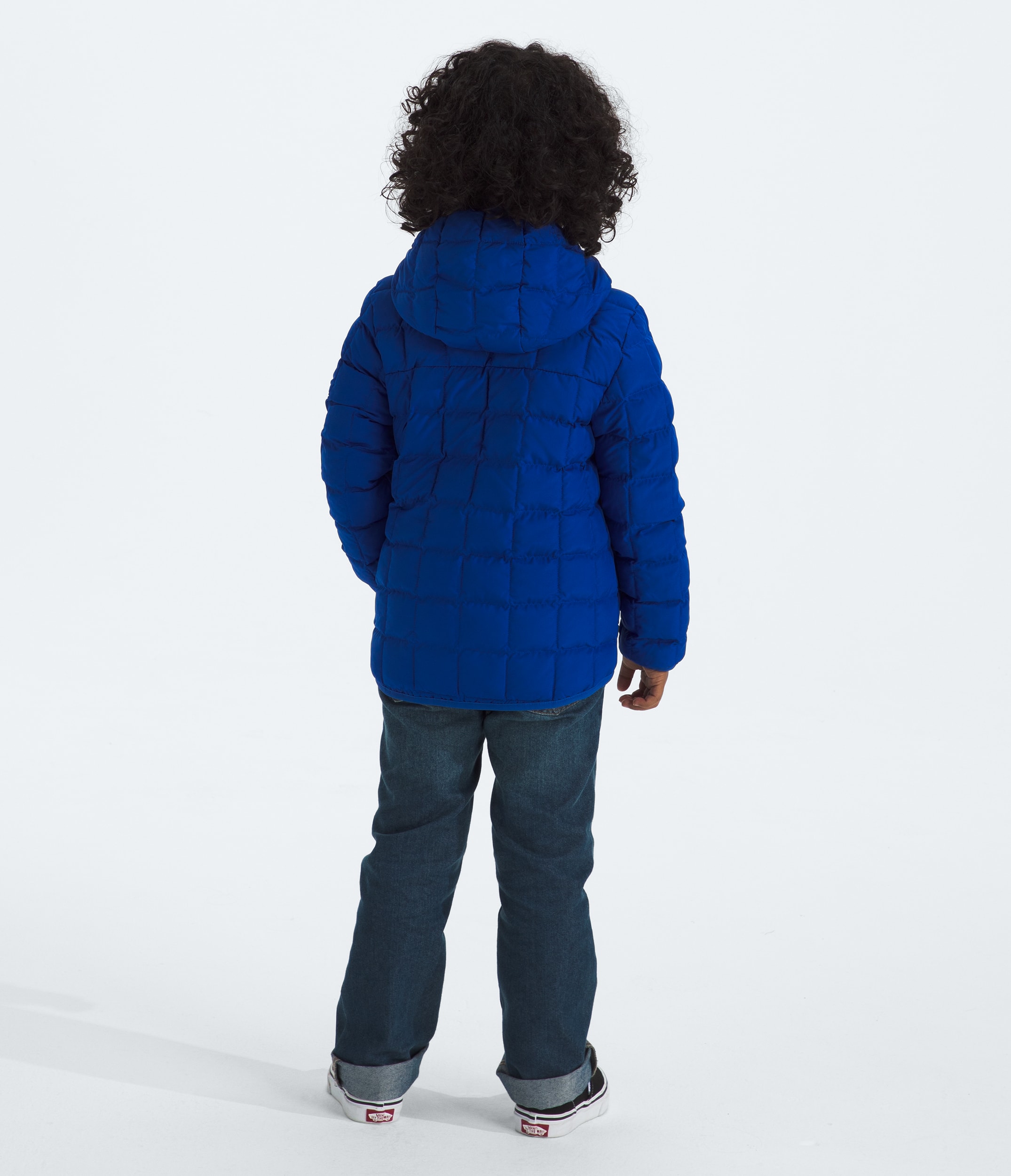 Manteau  capuchon rversible ThermoBall pour enfants TNF BACK
