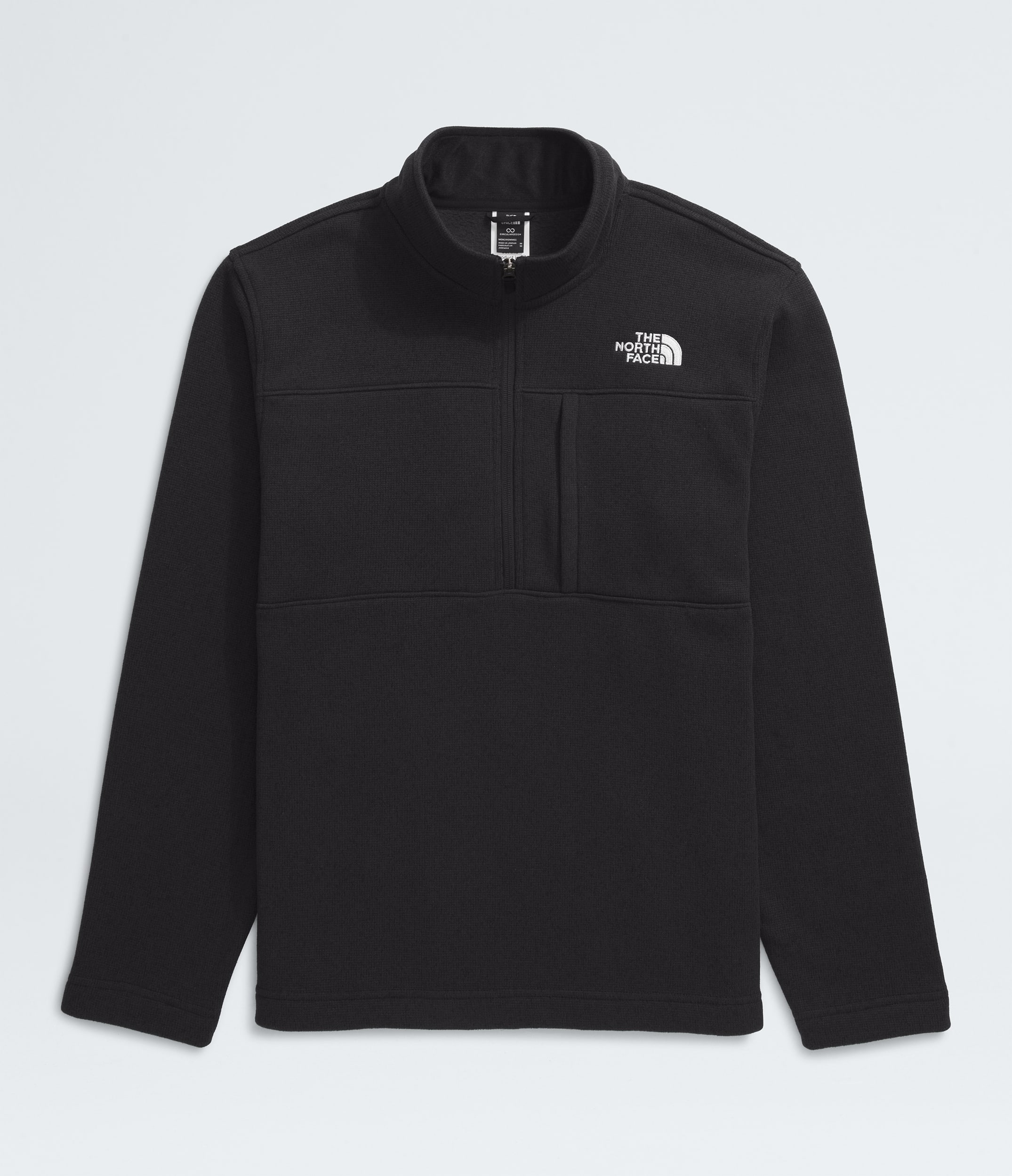 Mens Gordon Lyons Zip TNF TNF Black Heather ALTFRONT