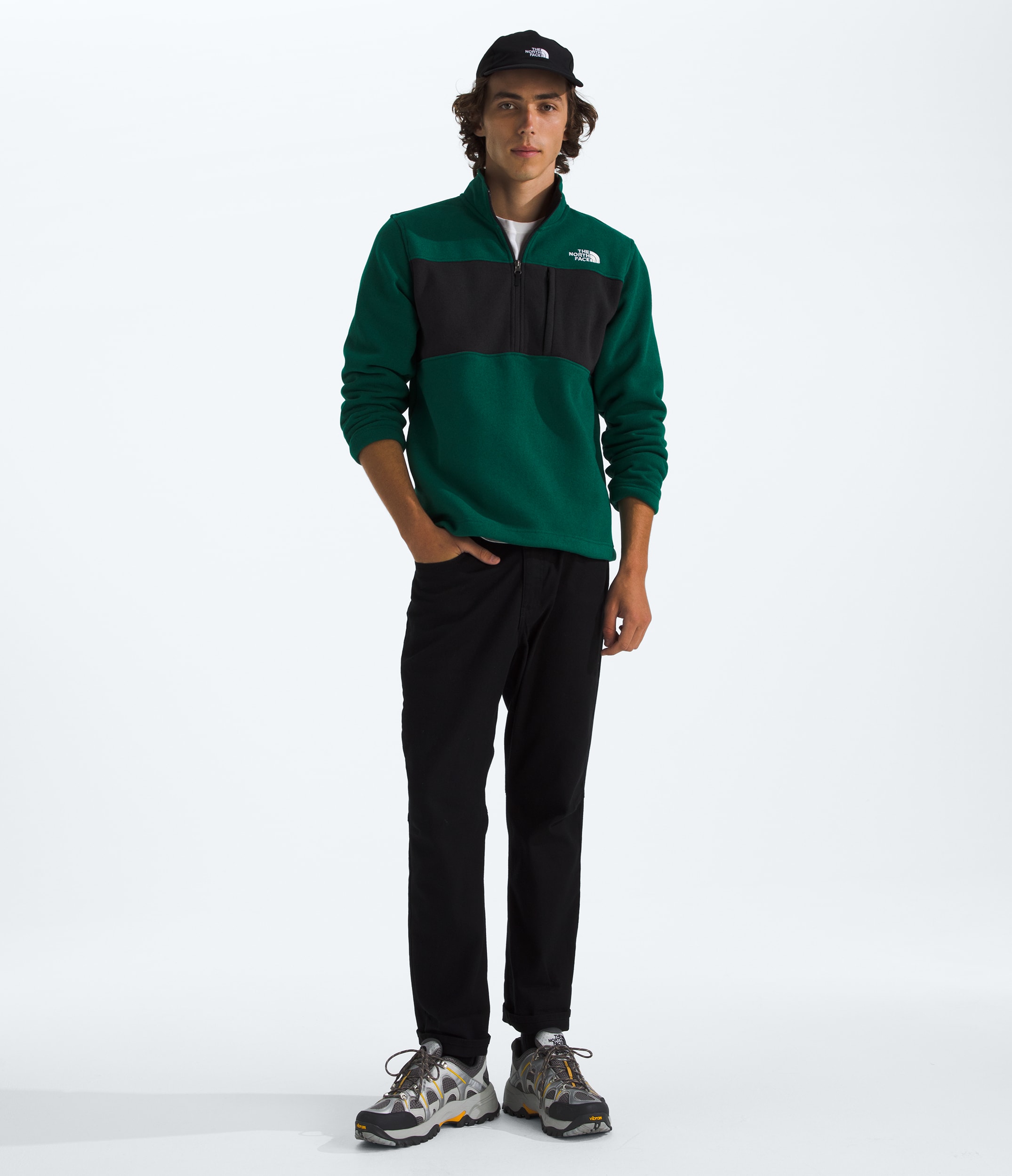 Mens Gordon Lyons Zip TNF HERO2