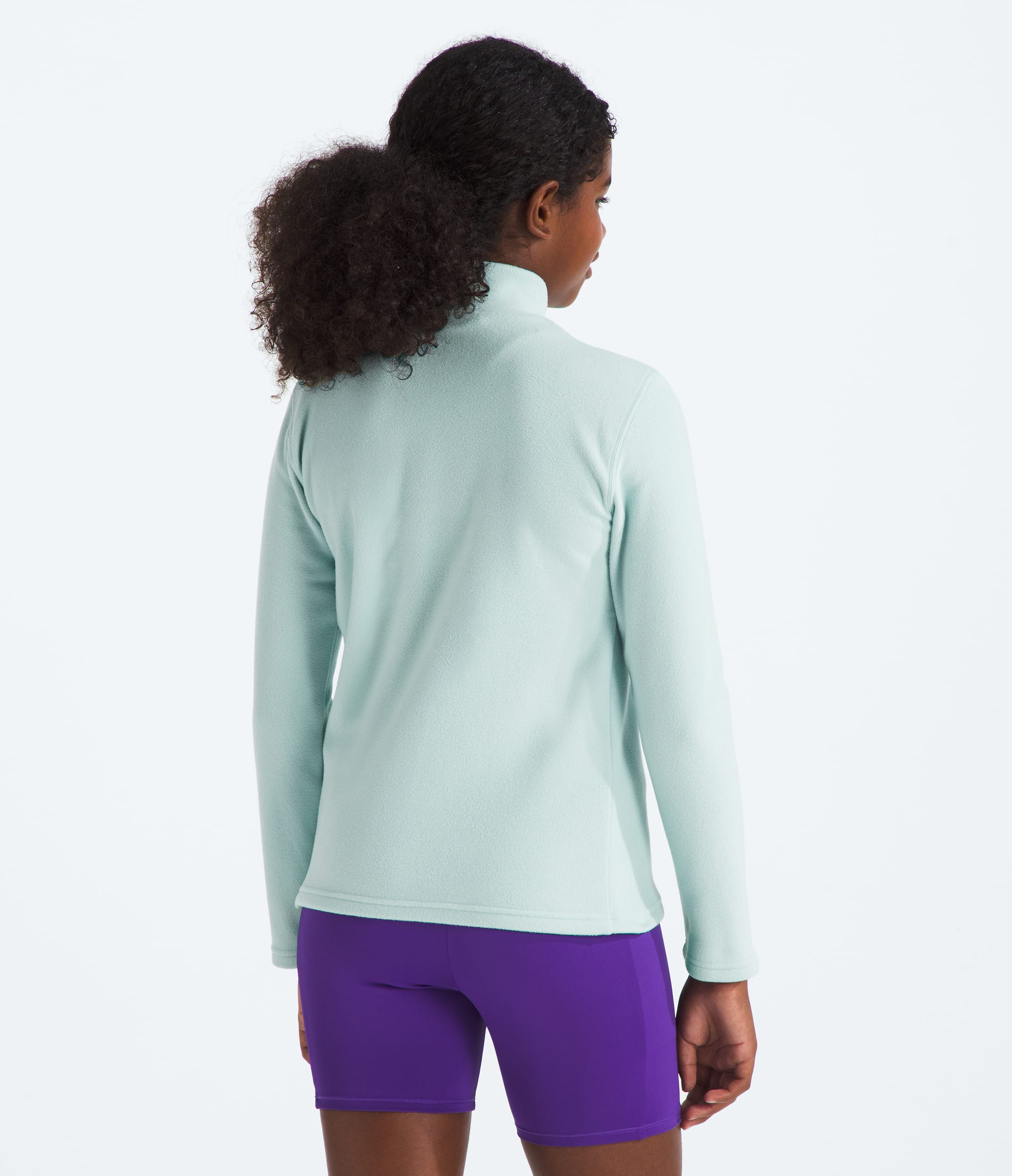 Boys  Girls Glacier Zip Pullover  TNF BACK