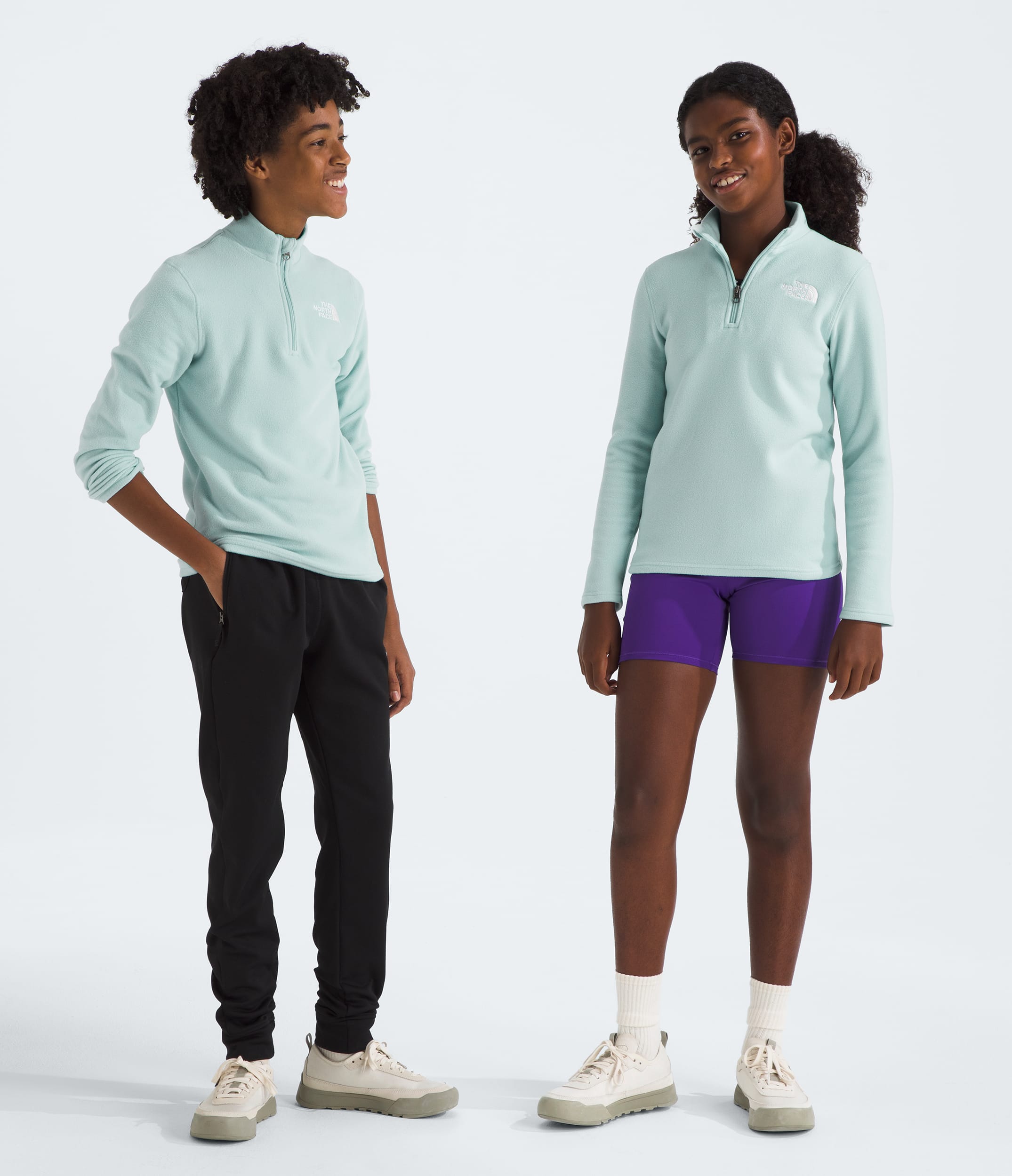 Boys  Girls Glacier Zip Pullover  TNF HERO