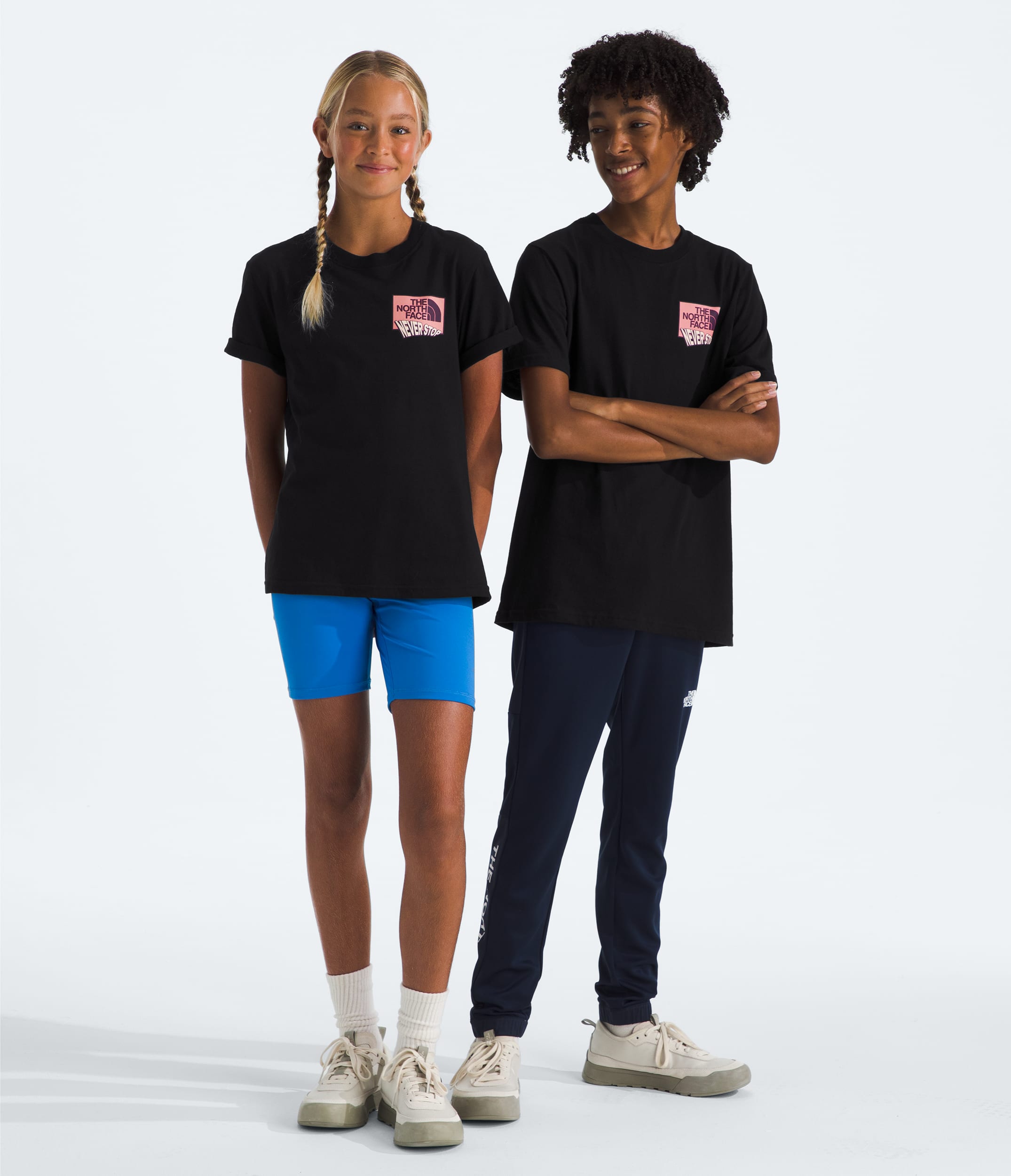 Boys  Girls TNF Athletes ShortSleeve Graphic Tee TNF Main