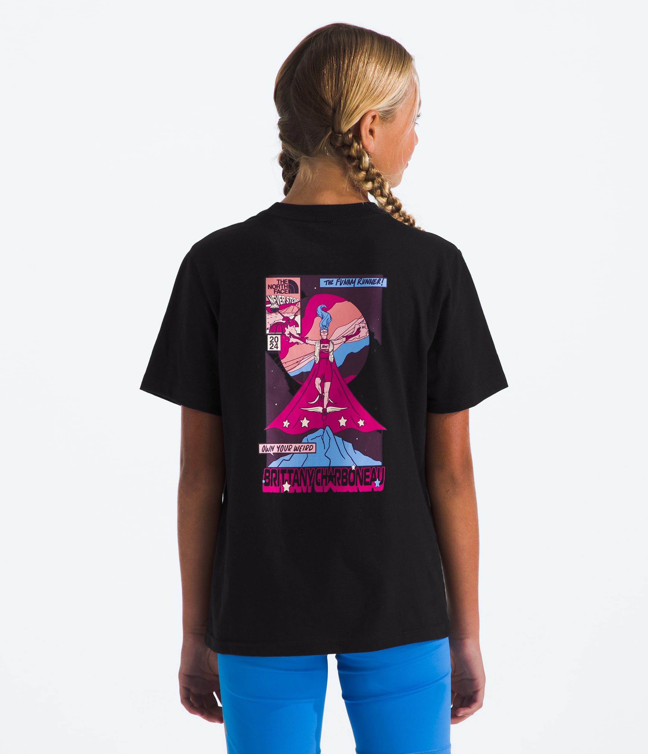Boys  Girls TNF Athletes ShortSleeve Graphic Tee TNF HERO2