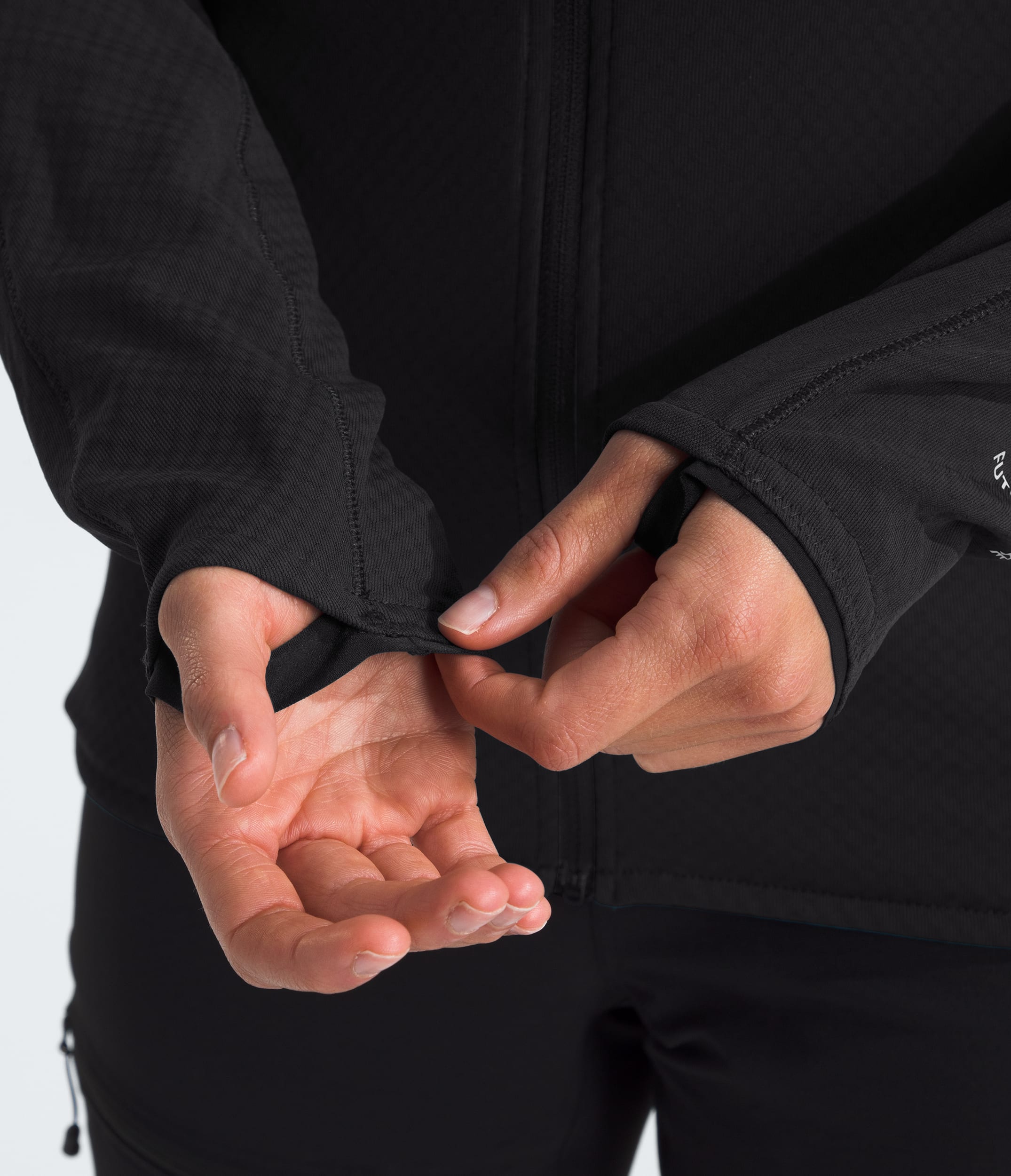 Womens Summit Series FUTUREFLEECE FullZip Hoodie TNF MODELALT5