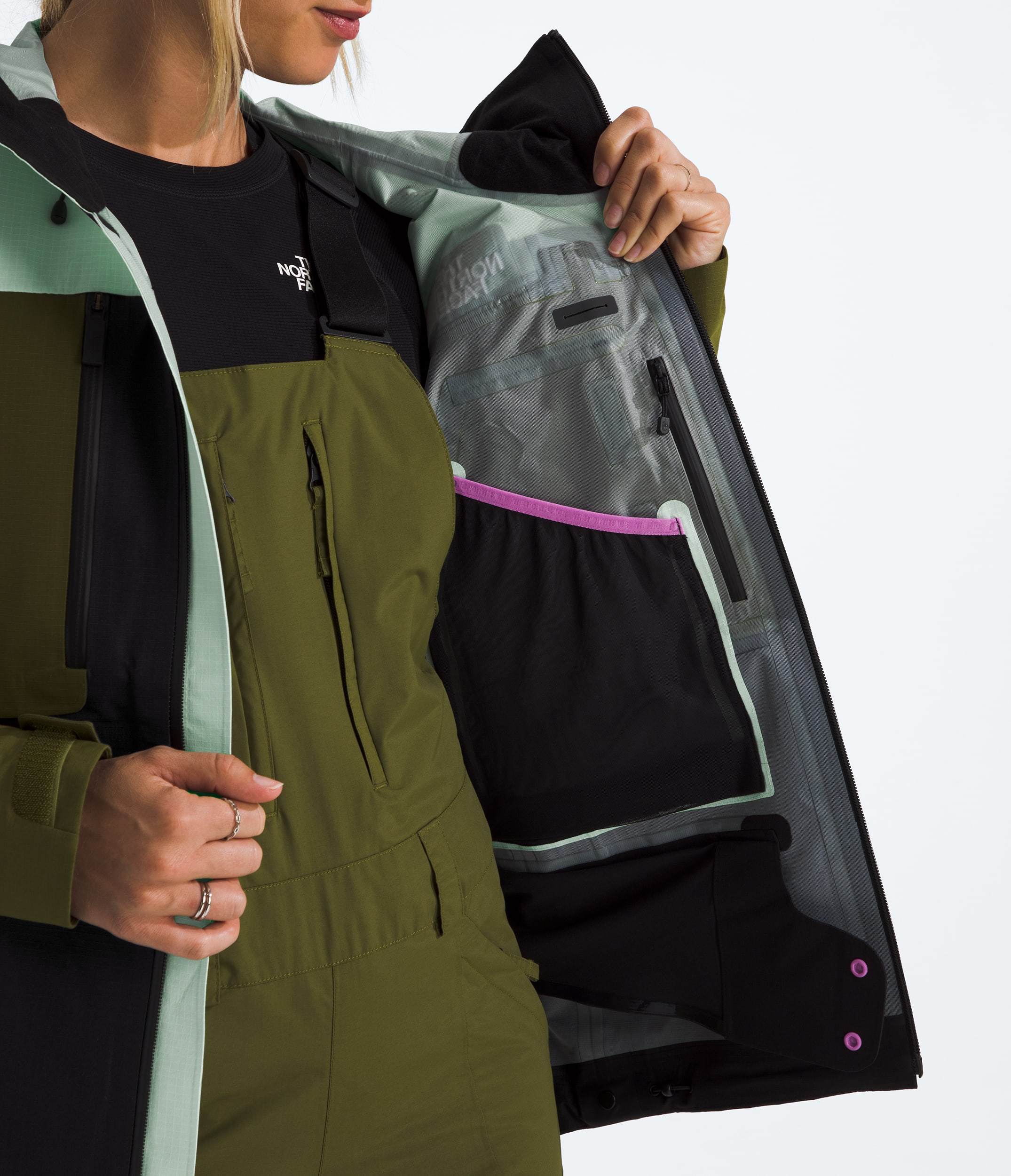 Womens Ceptor Jacket TNF MODELINT