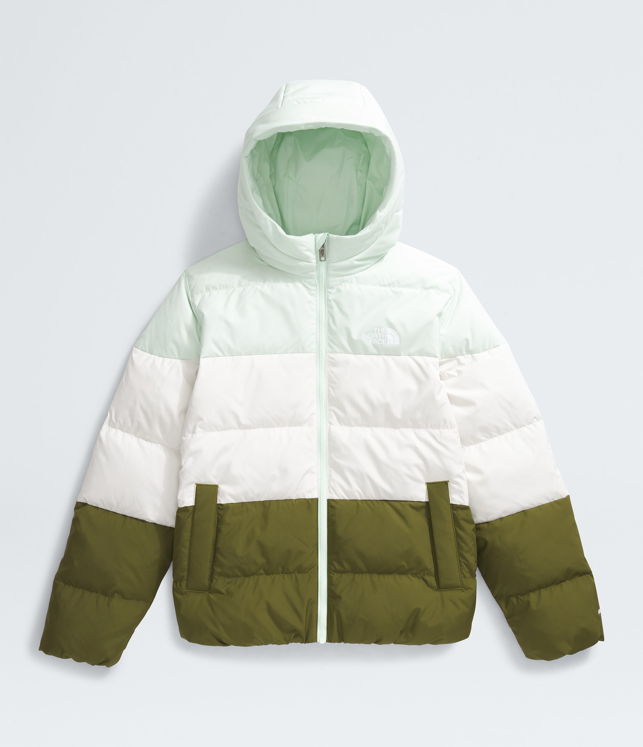 Boys  Girls Frost Fall Hooded Jacket TNF ALTFRONT