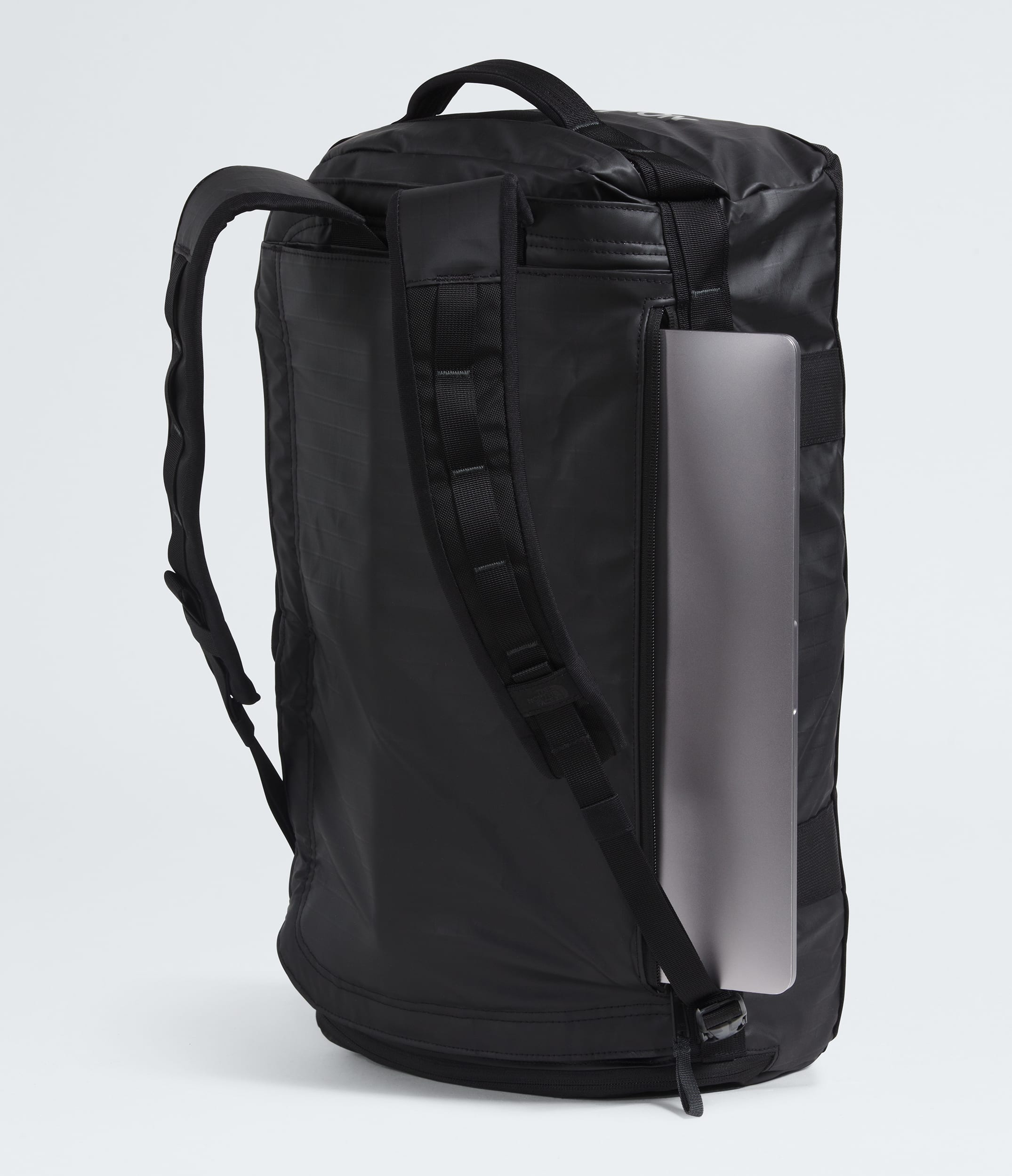 Base Camp Voyager Duffel32L TNF TNF BlackAsphalt Grey DETAIL2