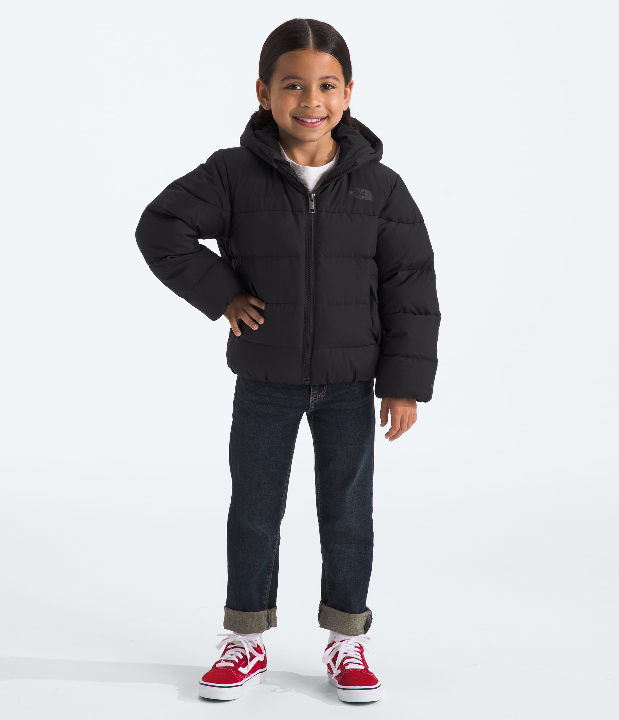 Veste  capuche Frost Fall pour enfants TNF HERO3