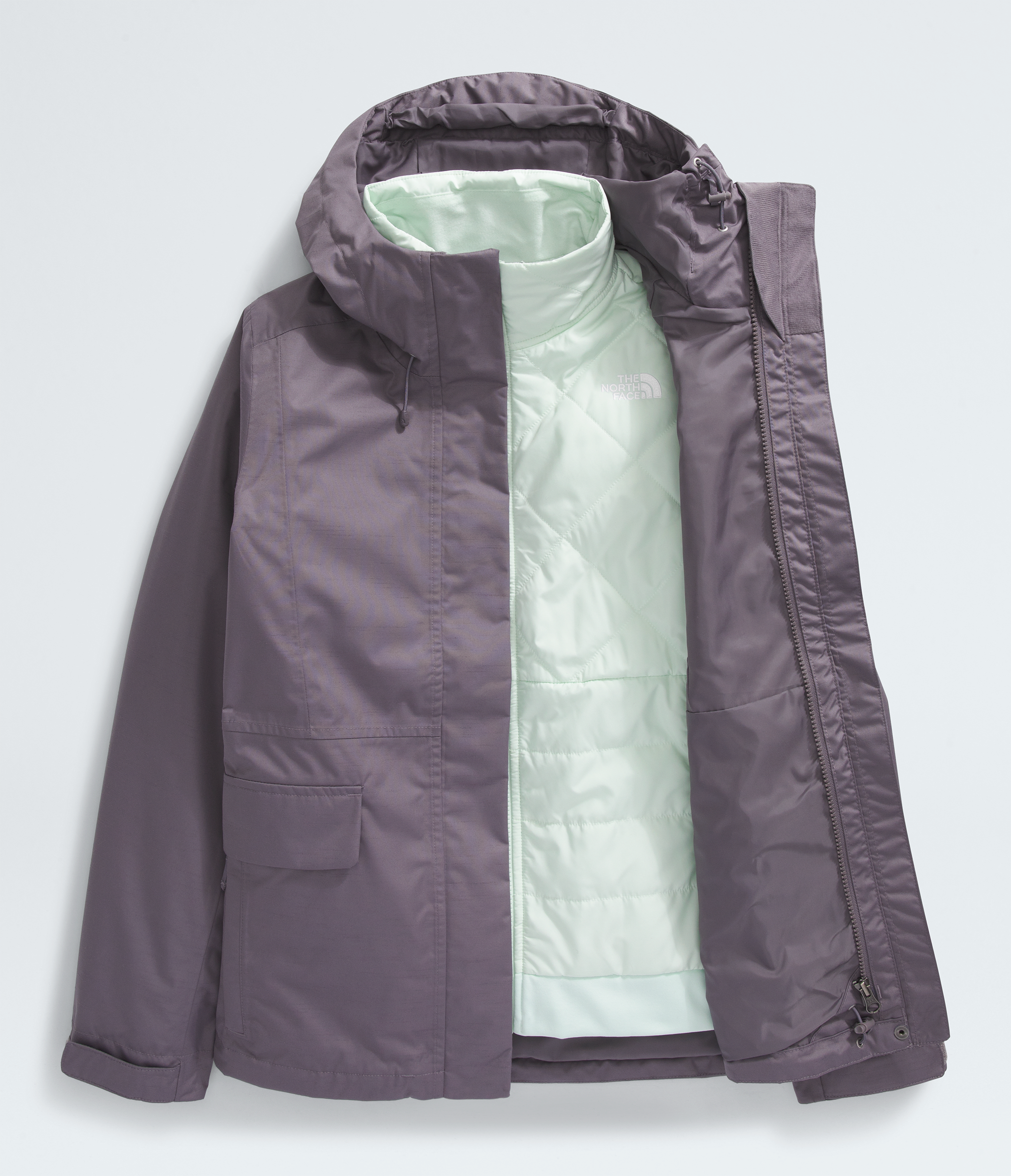 Womens Monarch Triclimate Jacket TNF ALTFRONT