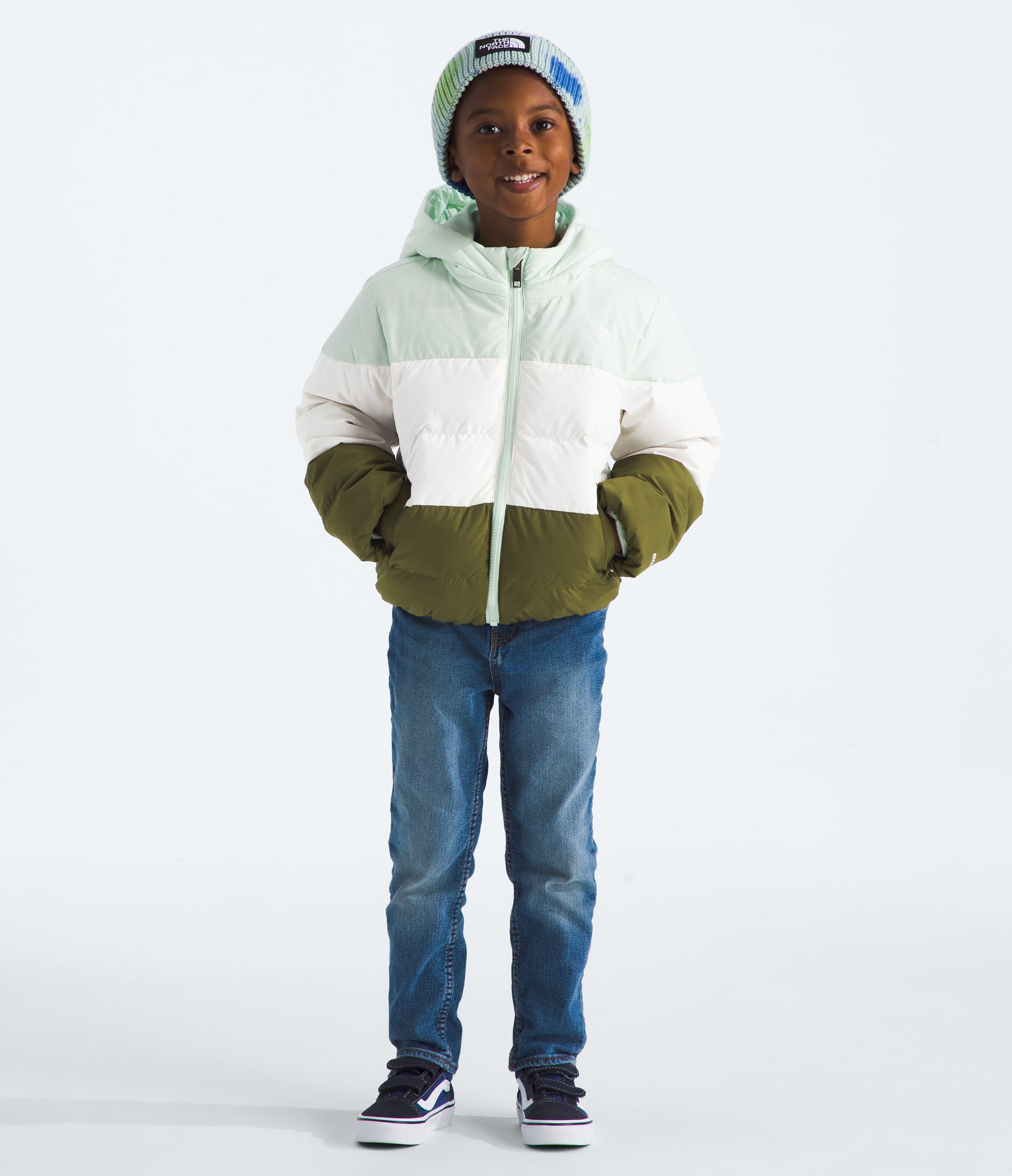 Kids Frost Fall Hooded Jacket TNF HERO3