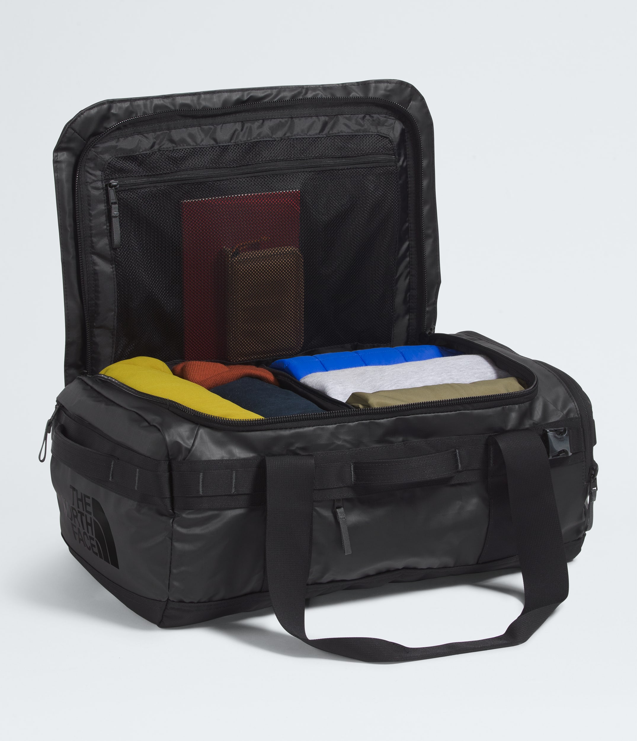 Base Camp Voyager Duffel42L TNF TNF BlackAsphalt Grey INT