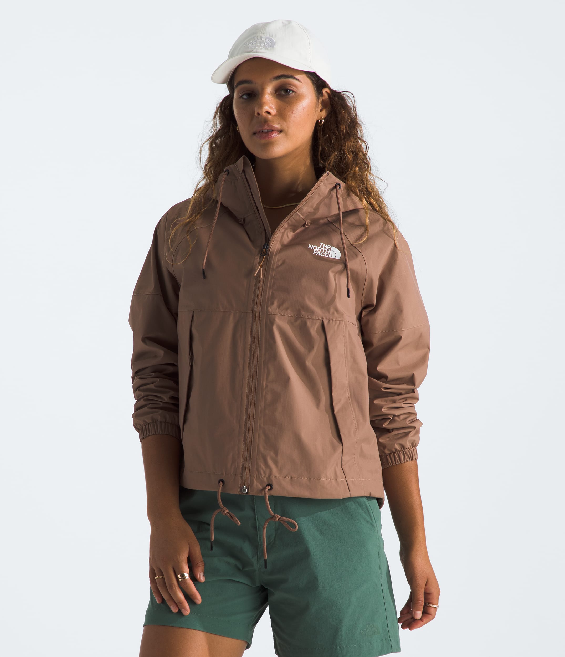 Womens Antora Rain Hoodie TNF Main