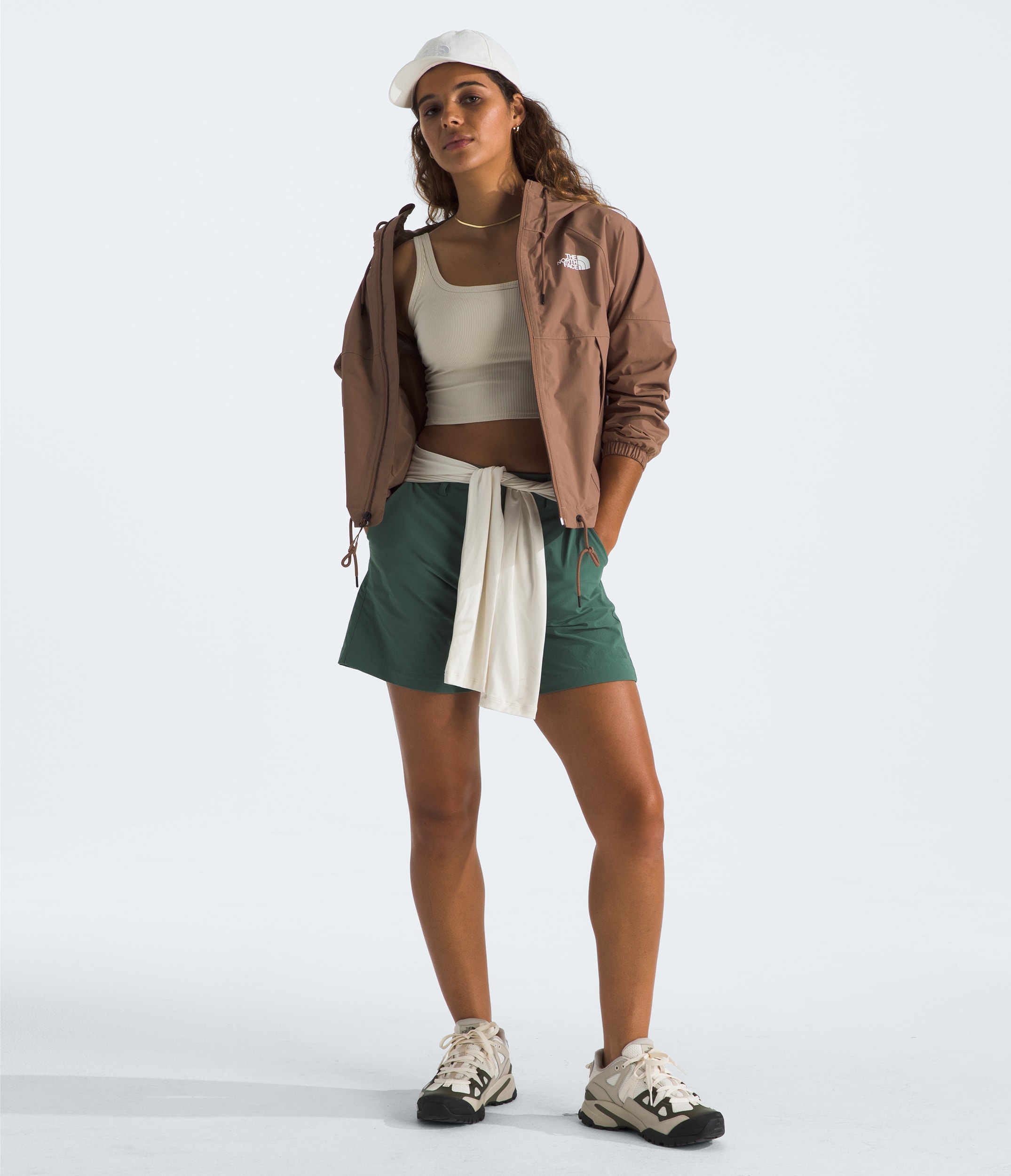 Womens Antora Rain Hoodie TNF HERO2