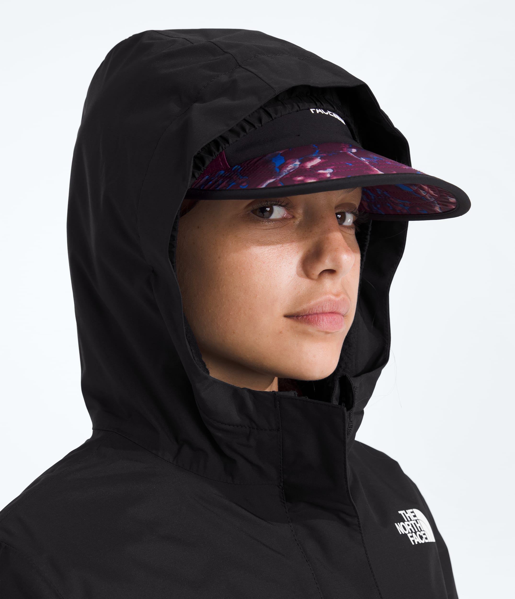 Girls Warm Antora Rain Jacket TNF TNF BlackTNF Black MODELHOOD2