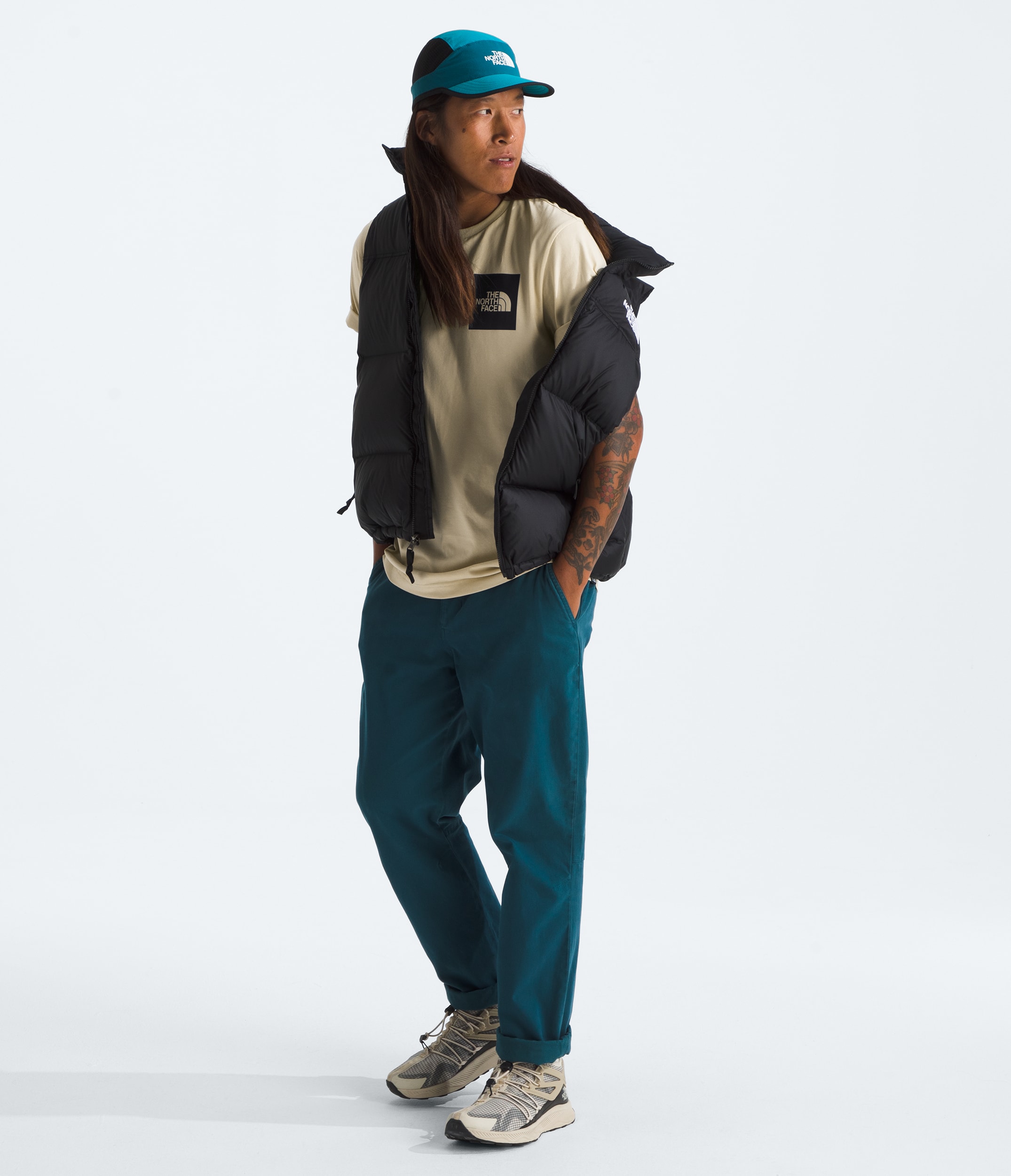 Mens ShortSleeve Fine Tee TNF HERO2