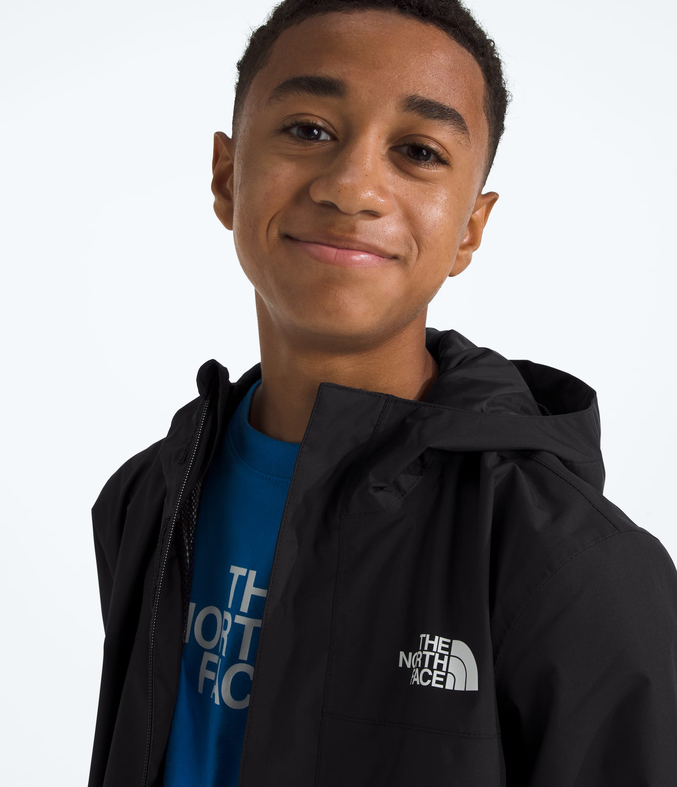 Boys Antora Rain Jacket TNF TNF BlackTNF Black HERO3