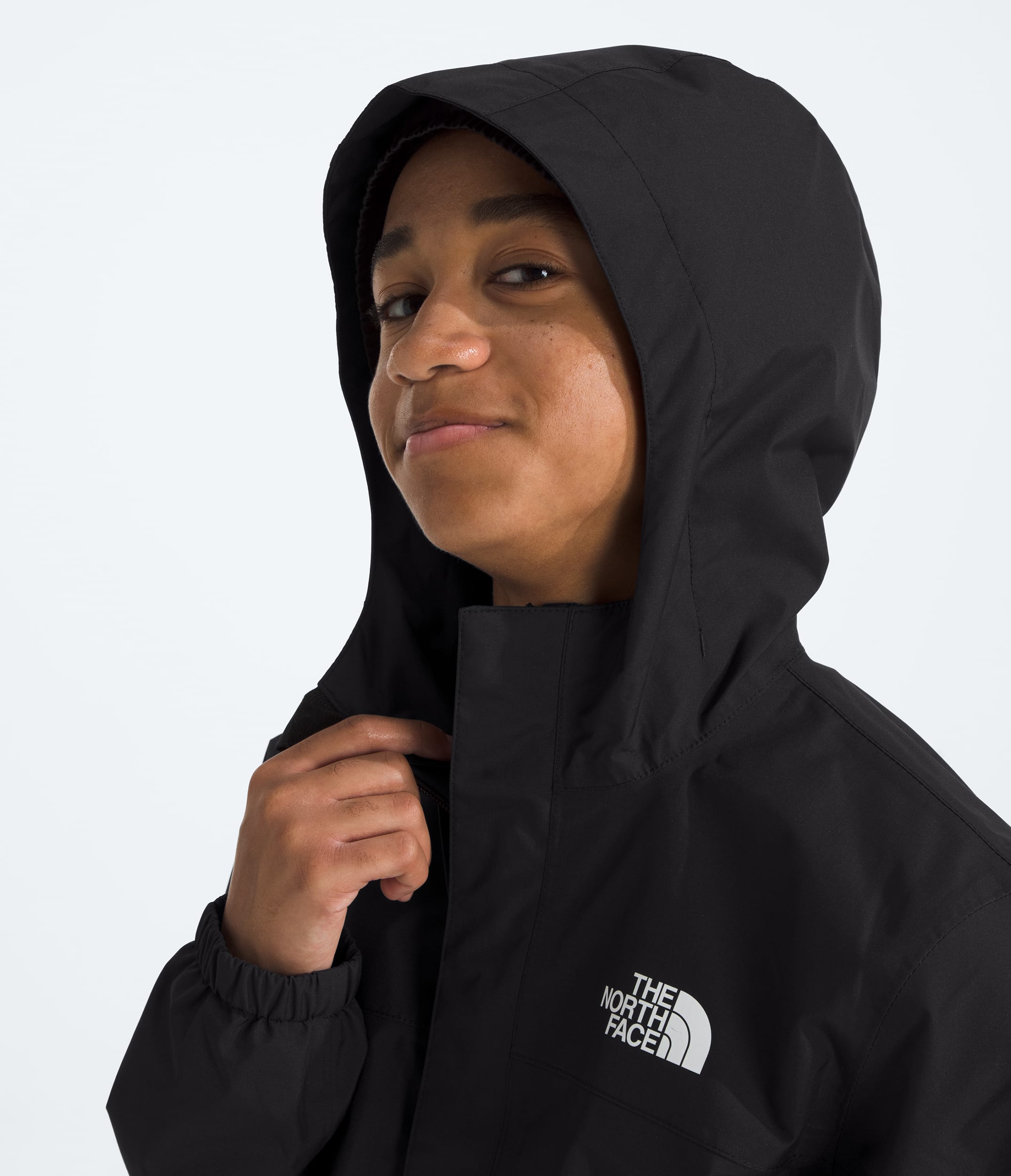Boys Antora Rain Jacket TNF TNF BlackTNF Black MODELHOOD2