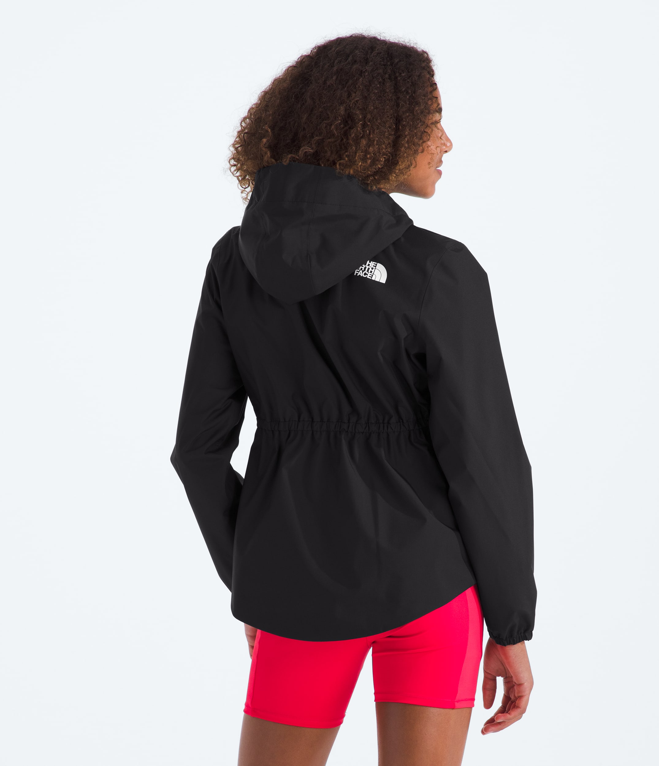 Girls Antora Rain Jacket TNF TNF BlackTNF Black BACK