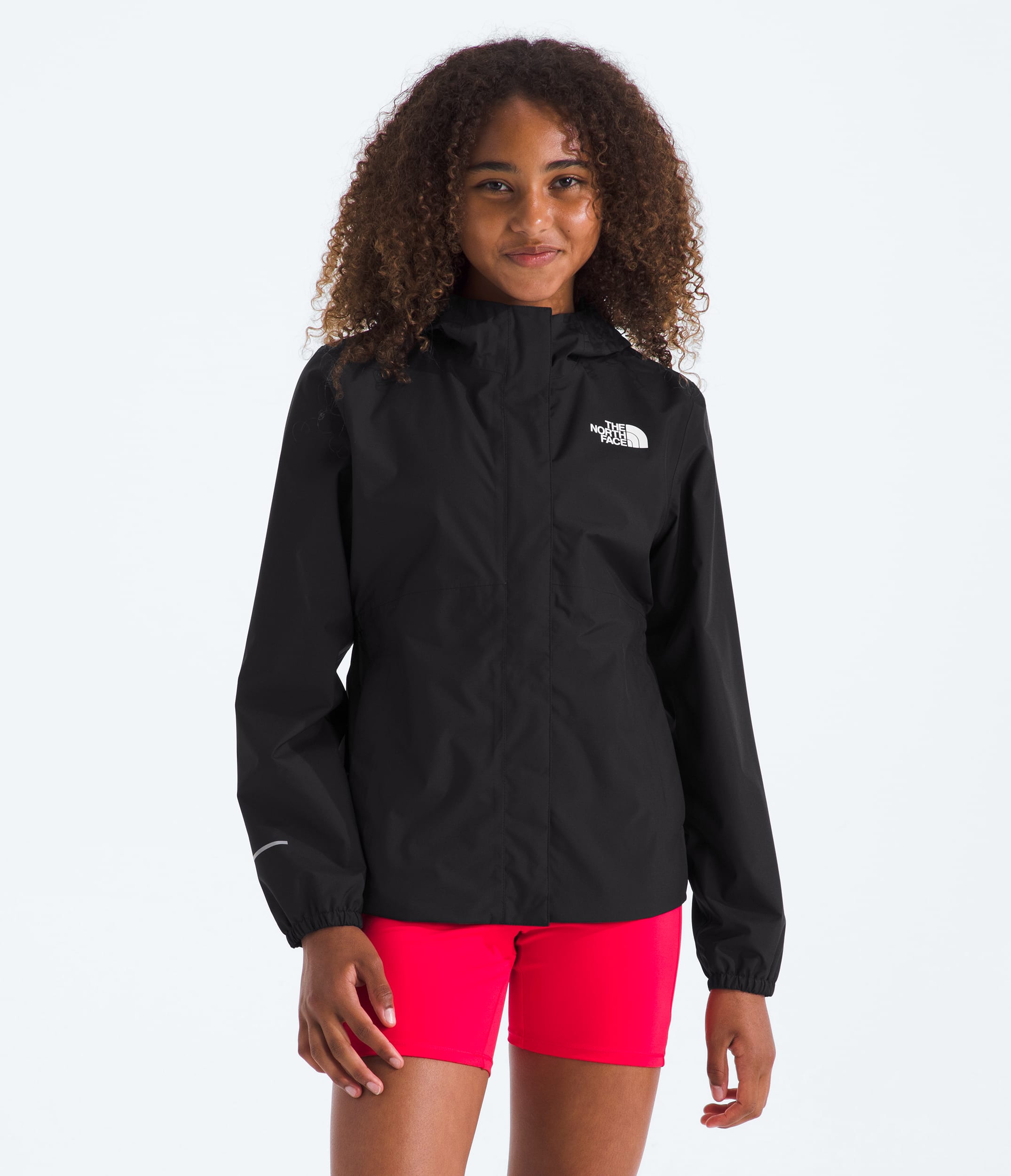 Girls Antora Rain Jacket TNF TNF BlackTNF Black HERO