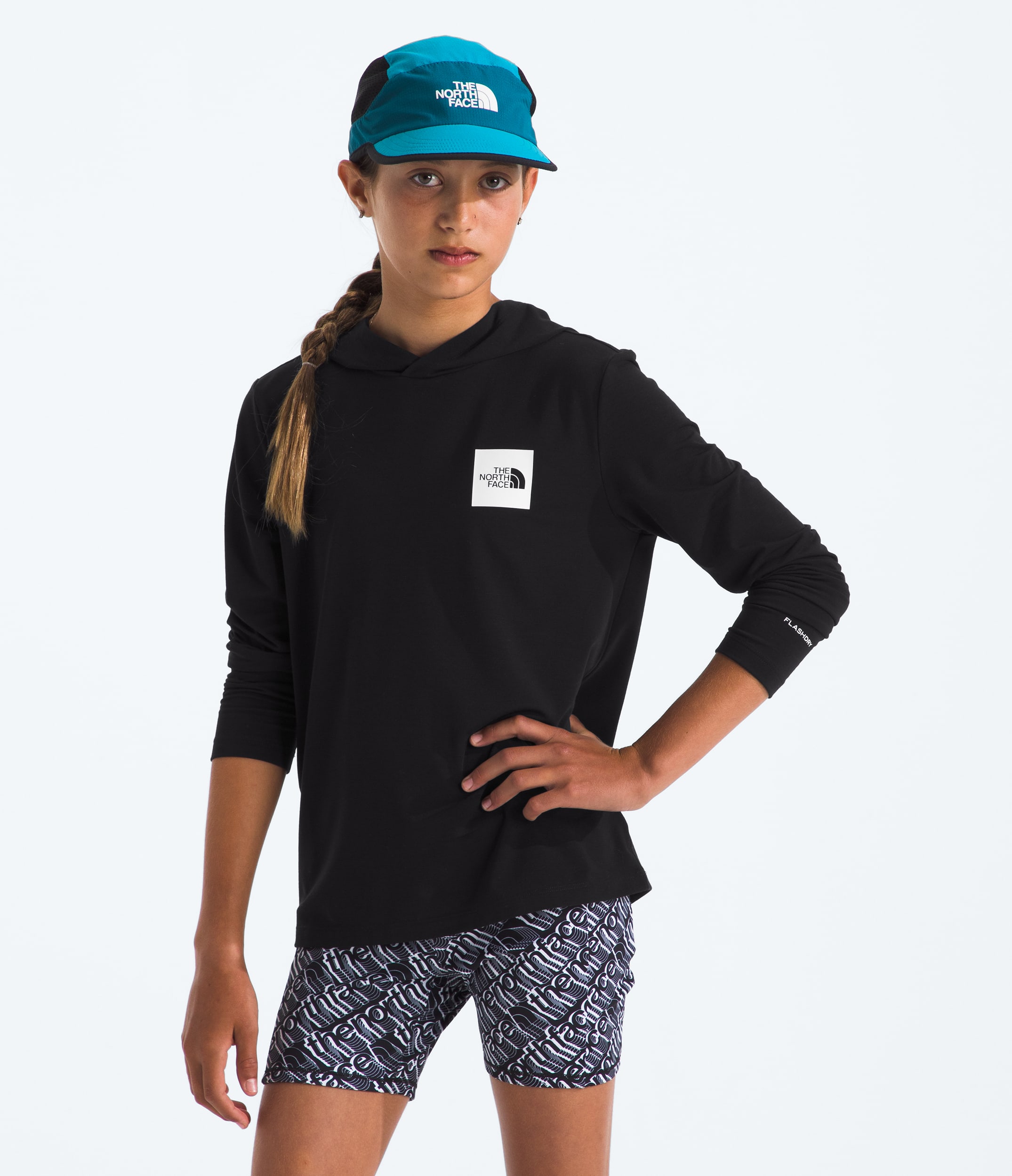 Boys  Girls Adventure LongSleeve HoodieGraphic TNF HERO2