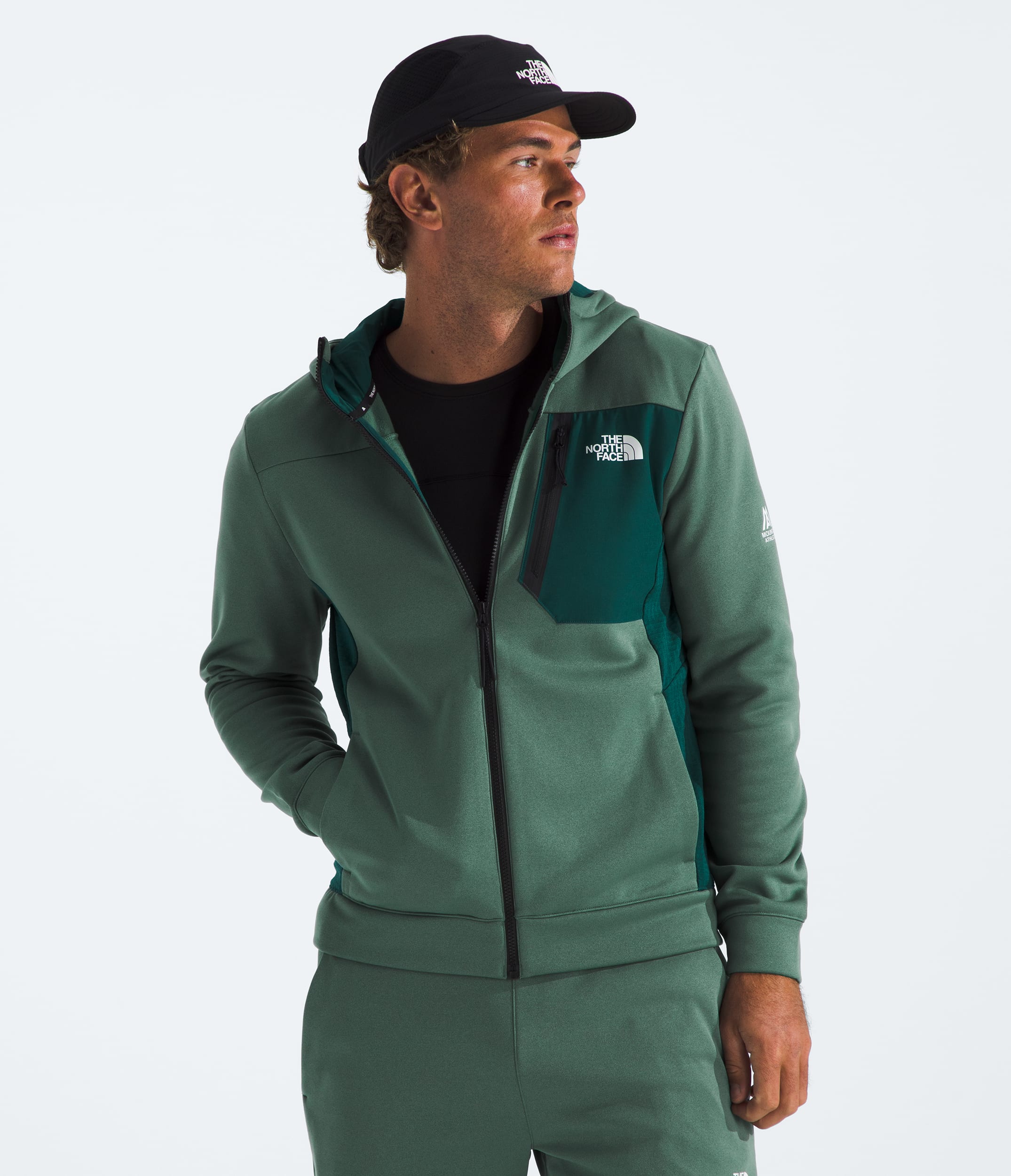 Mens Mountain Athletics FullZip Fleece TNF Main