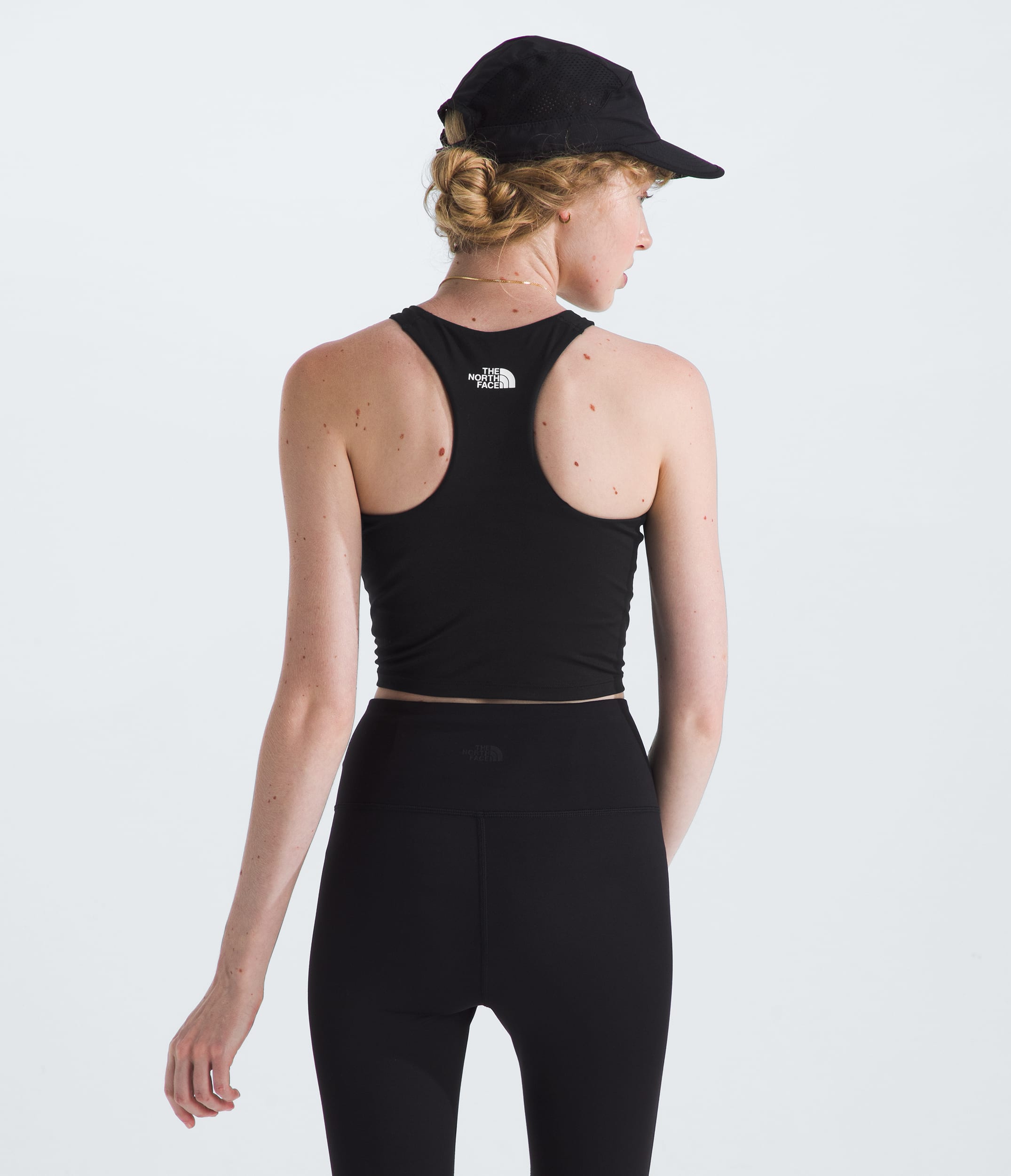 Womens Refina Longline Bra TNF BACK