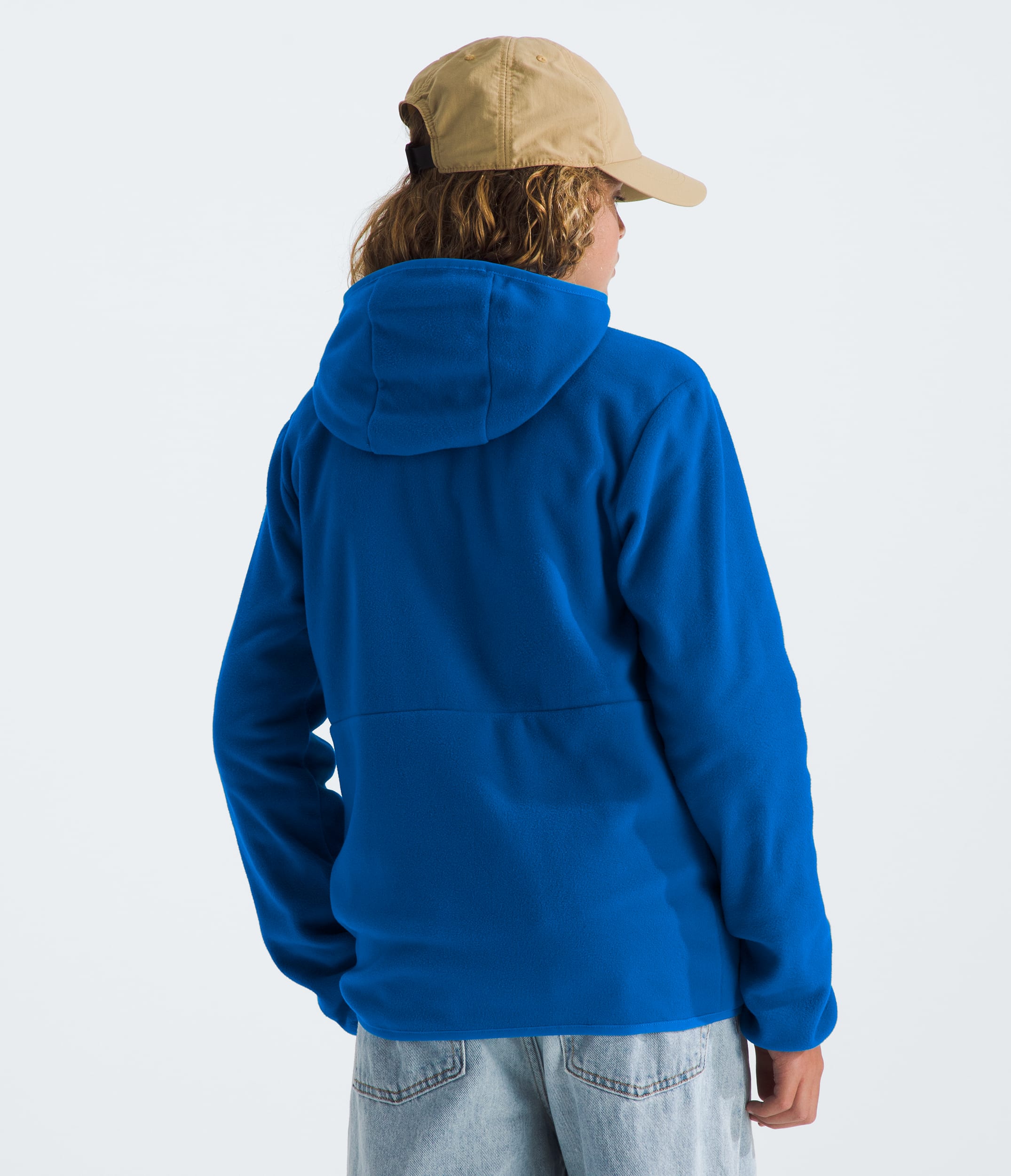Boys  Girls Glacier FullZip Hooded Jacket TNF Hero Blue BACK