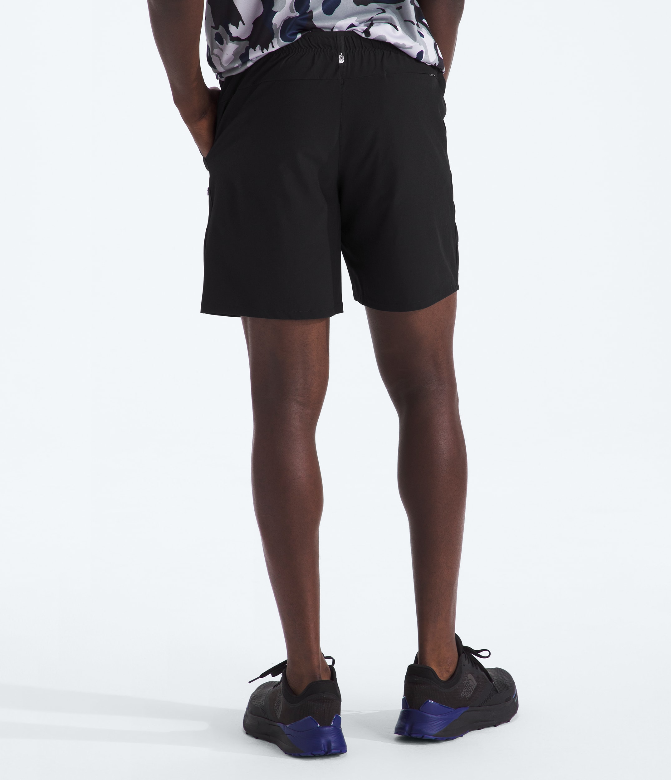 Mens Lightstride 7 Shorts TNF BACK