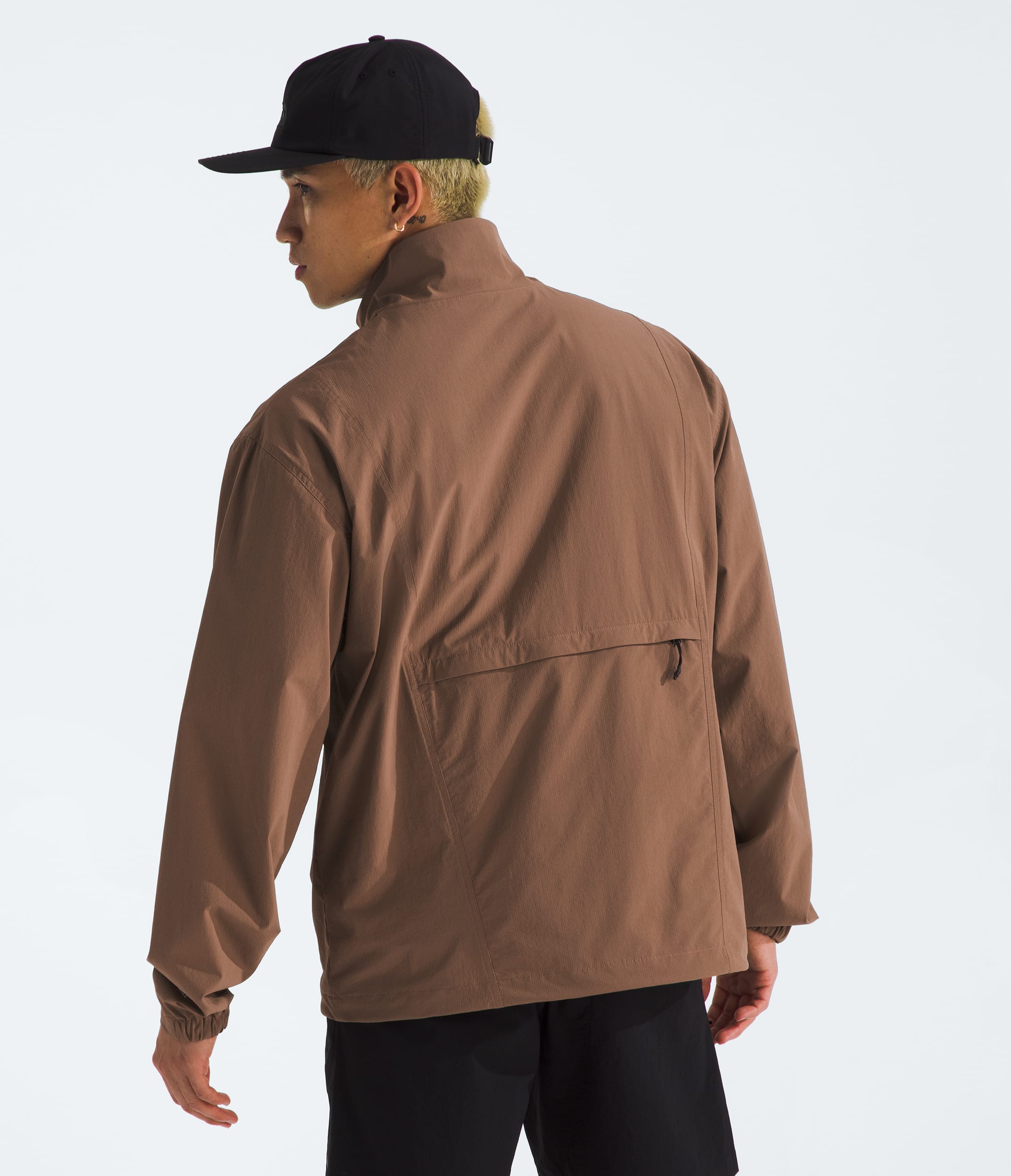 Mens North Dome Wind Jacket TNF BACK