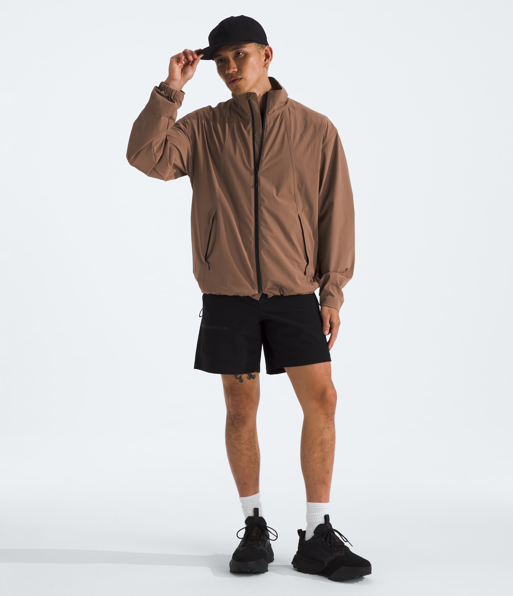 Mens North Dome Wind Jacket TNF HERO2