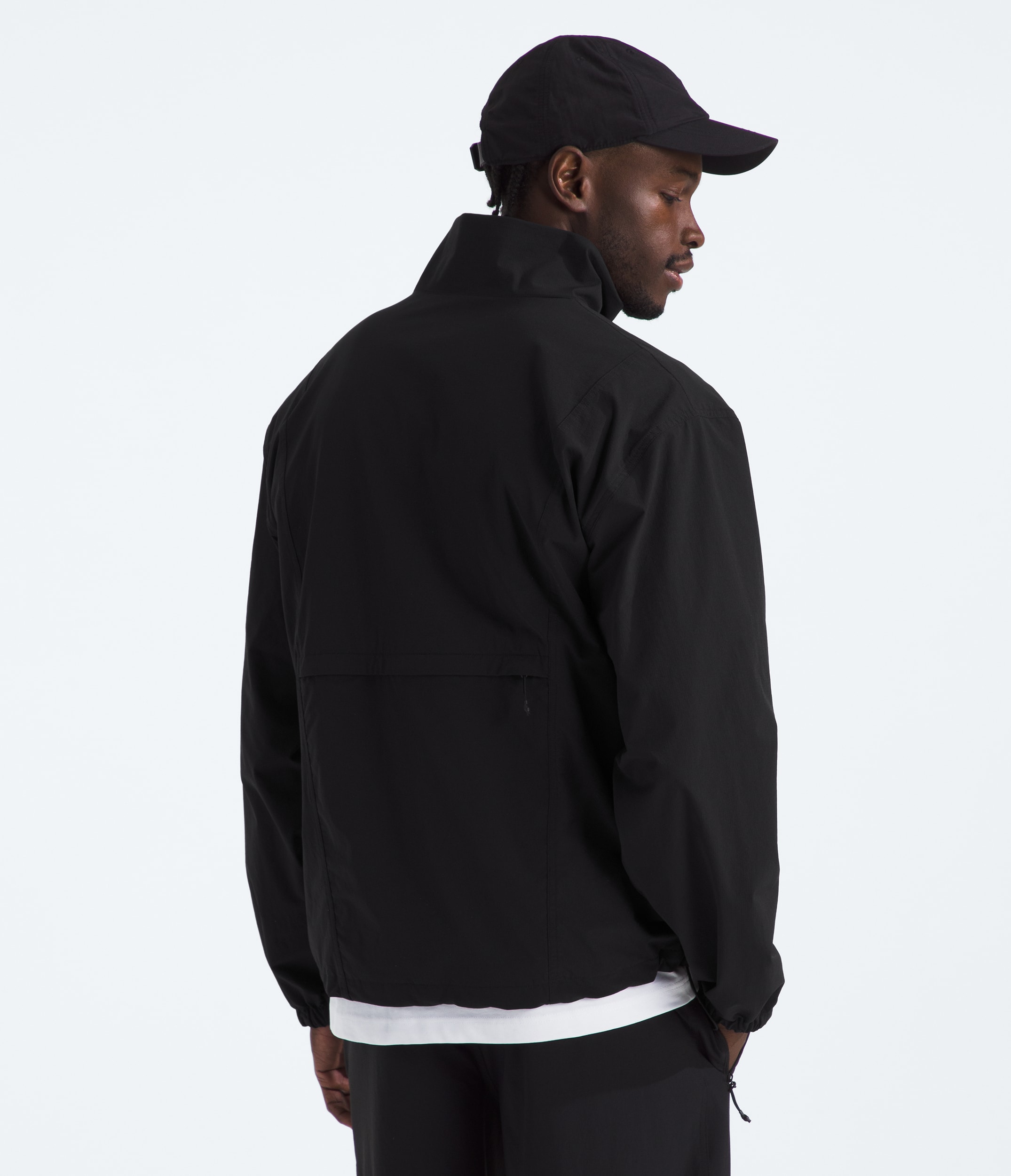 Mens North Dome Wind Jacket TNF BACK