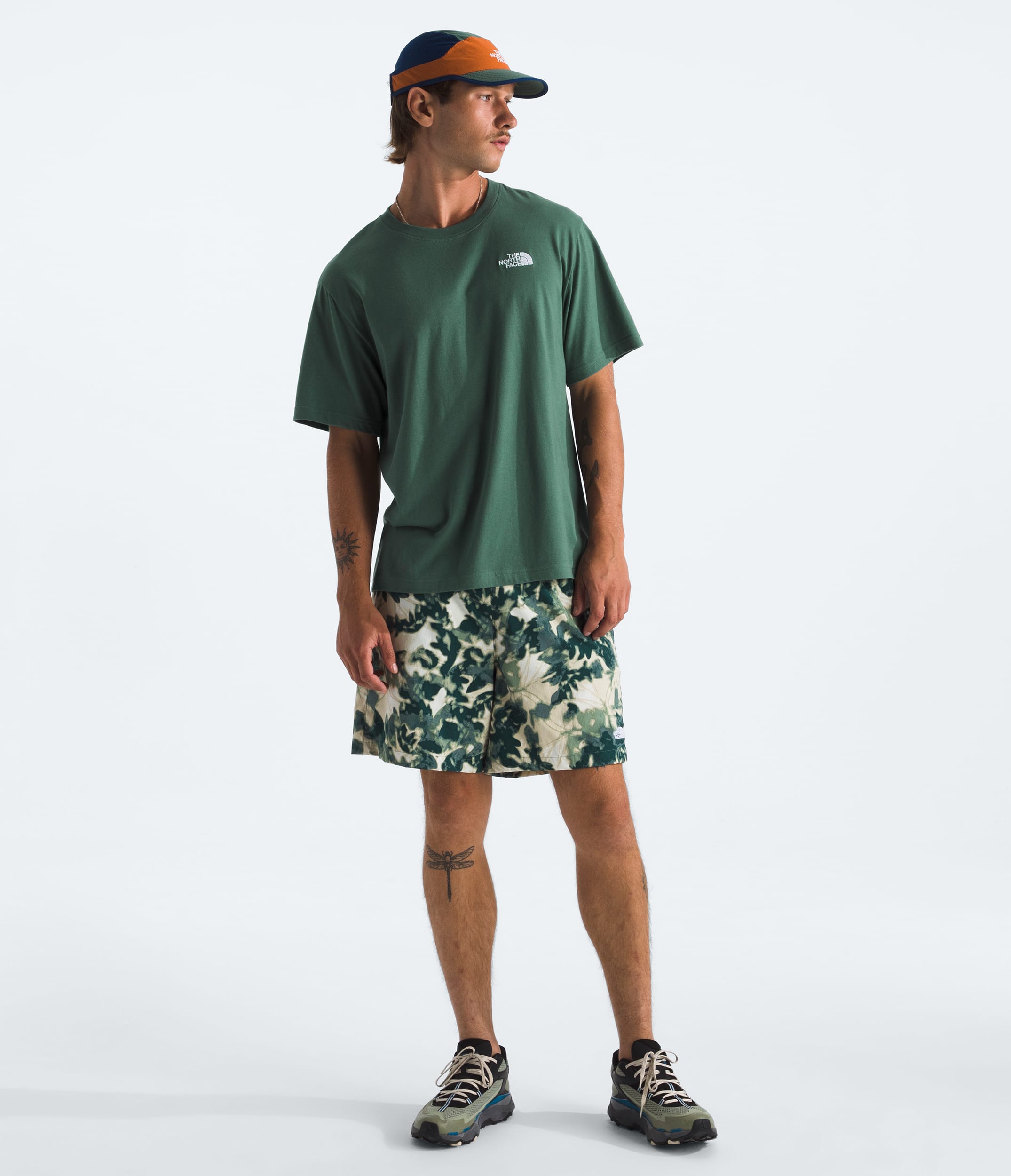 Mens ShortSleeve Evolution Box Fit Tee TNF HERO2