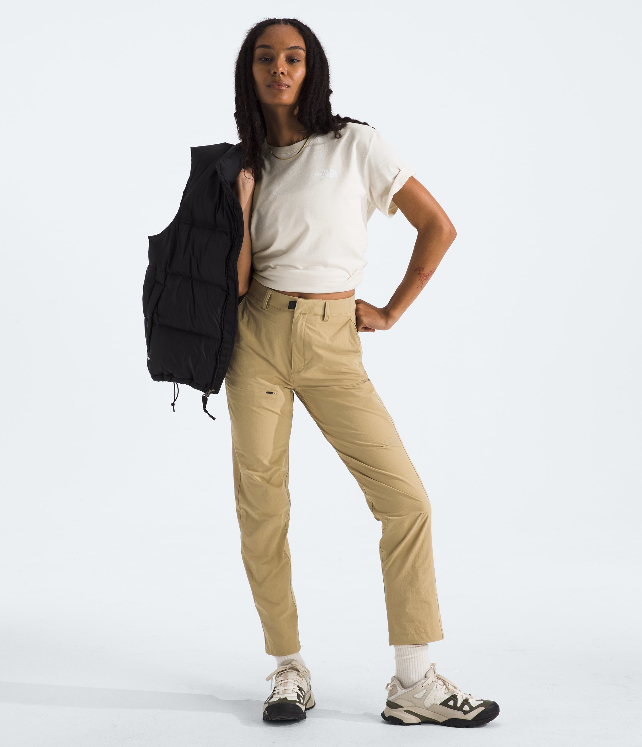 Tshirt  manches courtes Evolution Box NSE pour femmes TNF HERO2