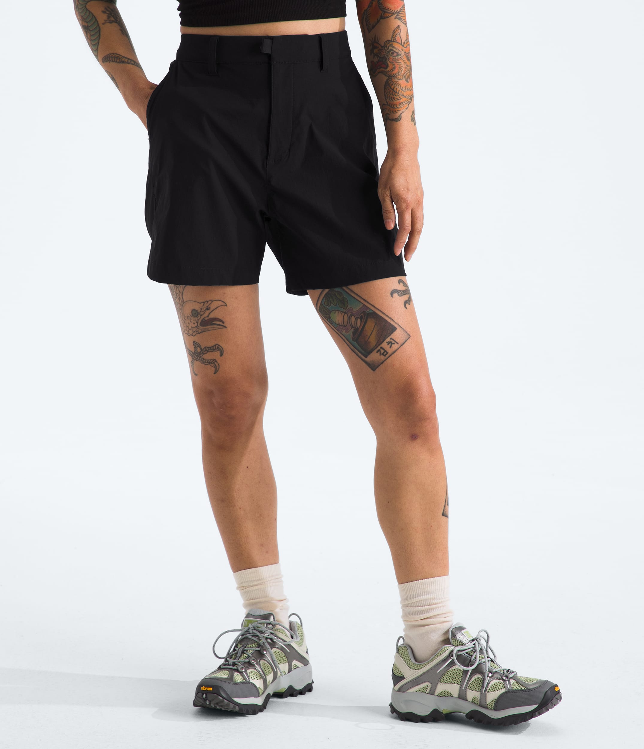 Womens Basin 5 Shorts TNF Main