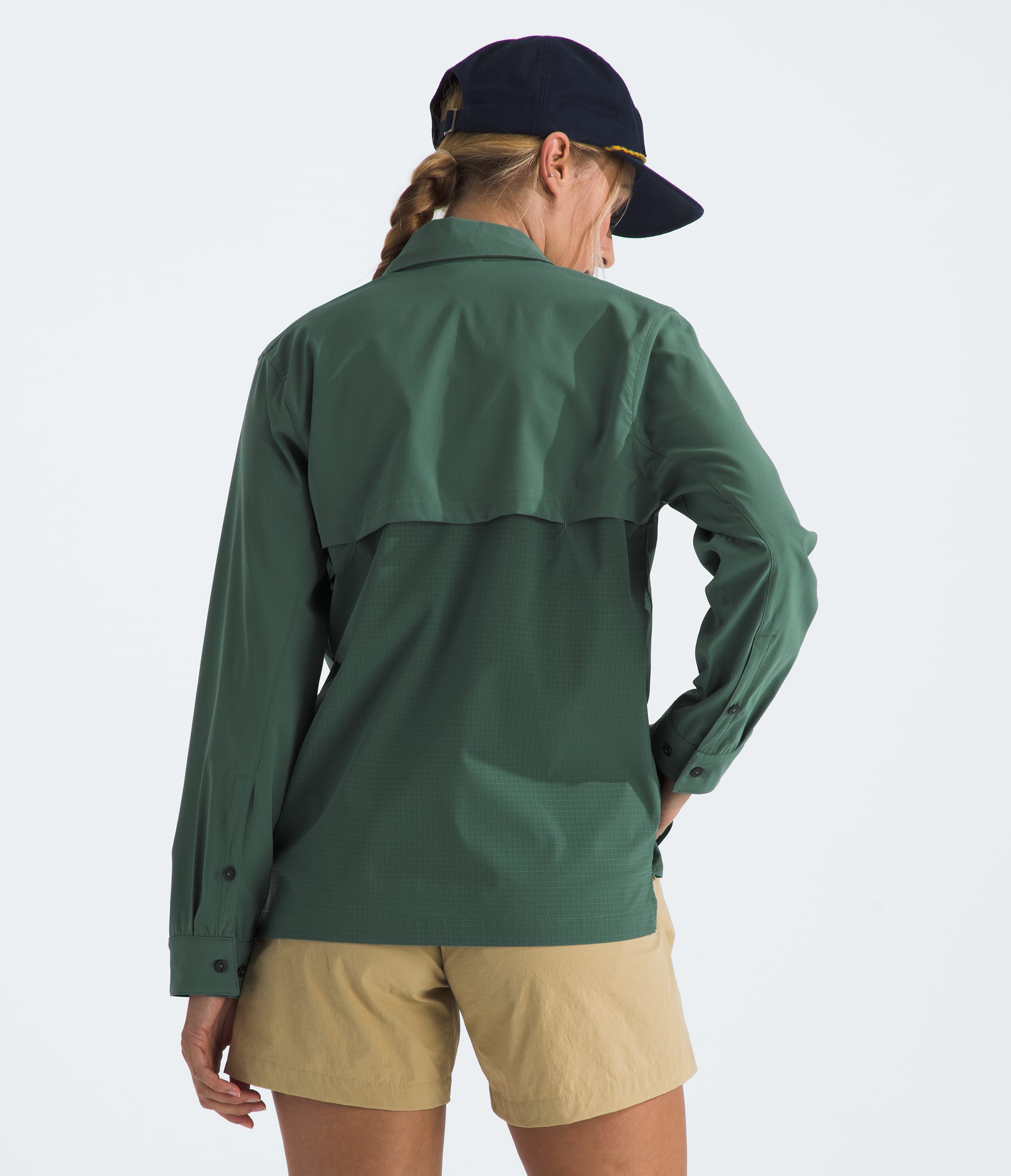 Womens LongSleeve LIGHTRANGE Shirt TNF BACK