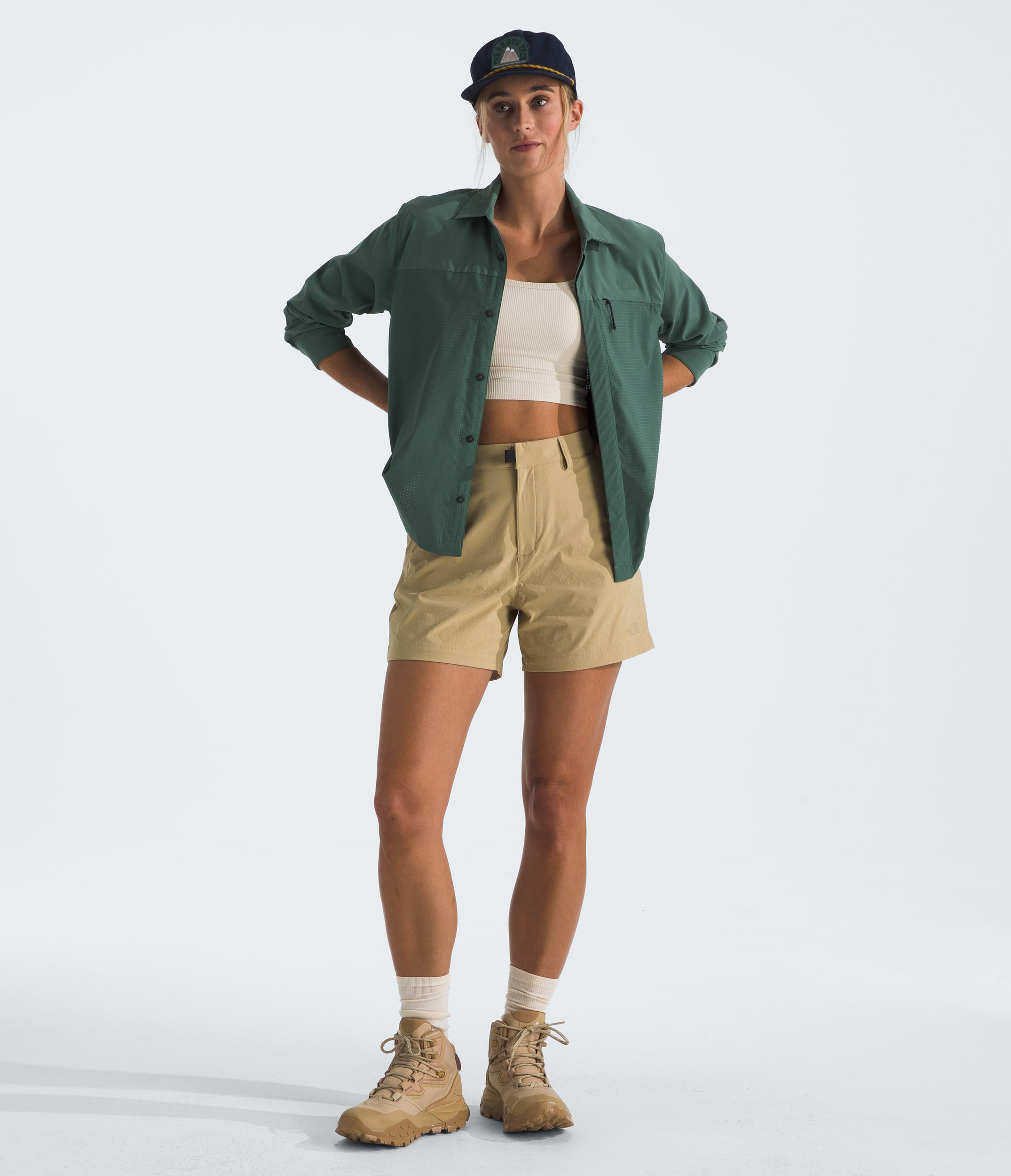 Womens LongSleeve LIGHTRANGE Shirt TNF HERO2