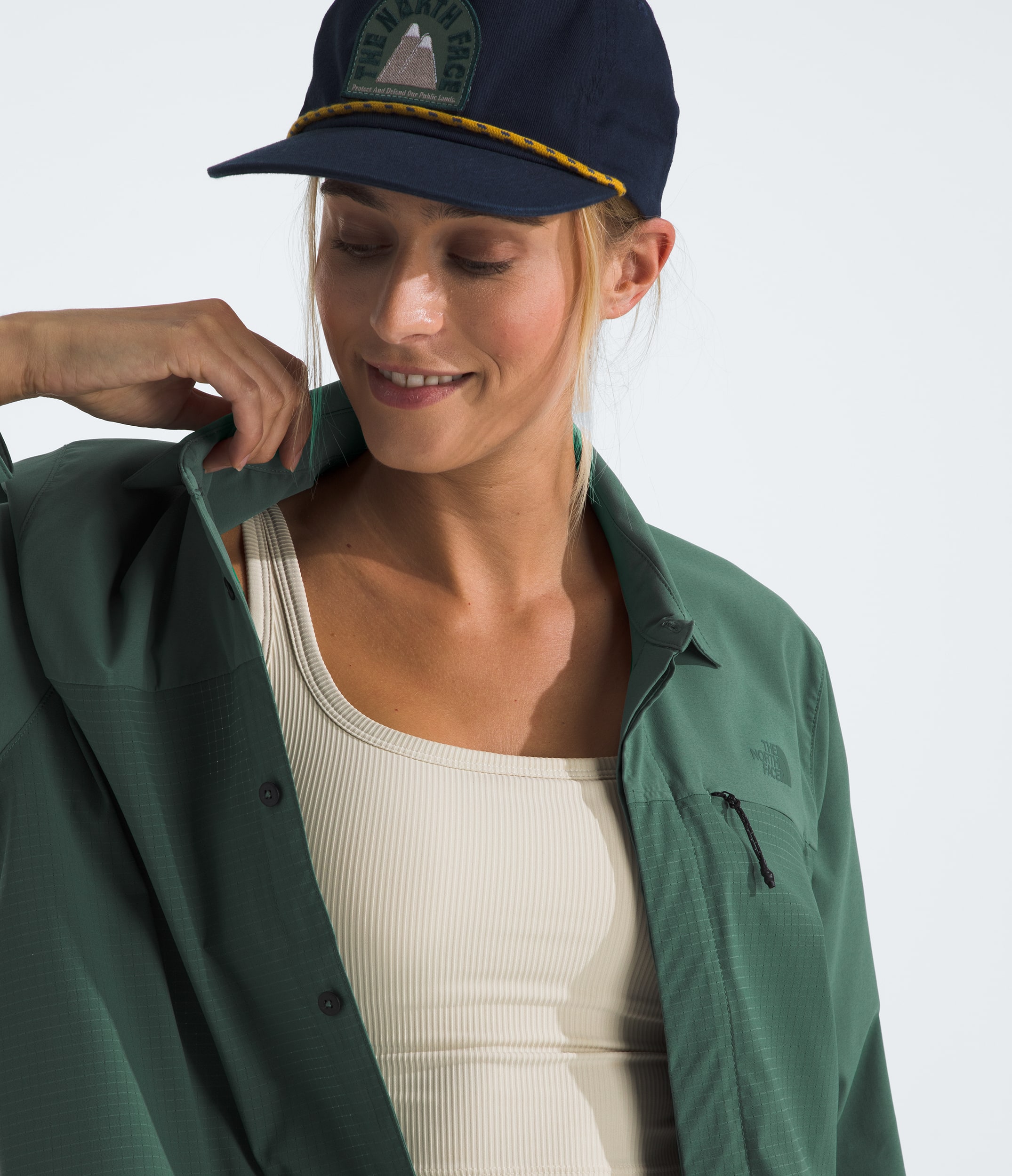 Womens LongSleeve LIGHTRANGE Shirt TNF HERO3