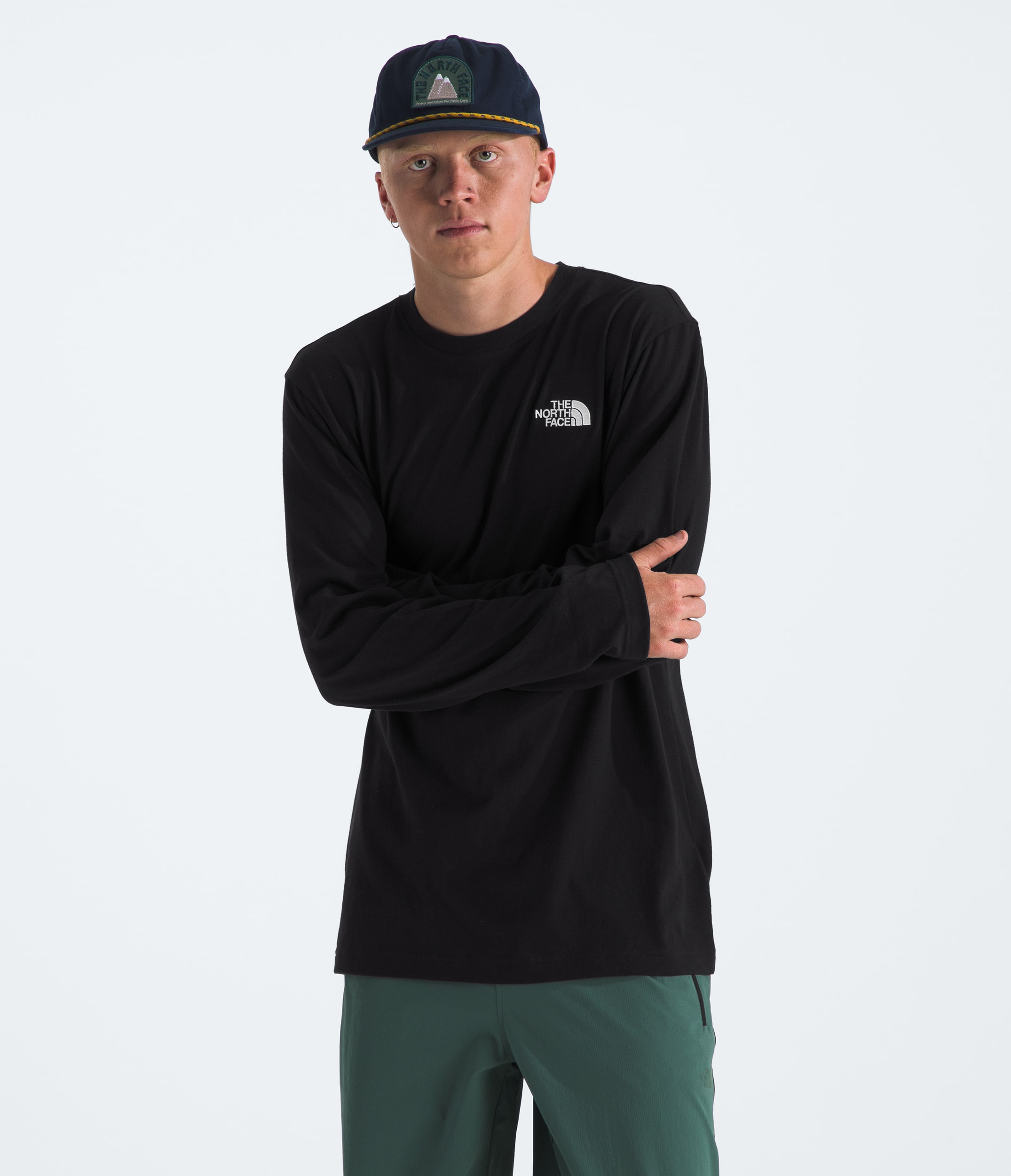 Mens LongSleeve Evolution Tee TNF HERO