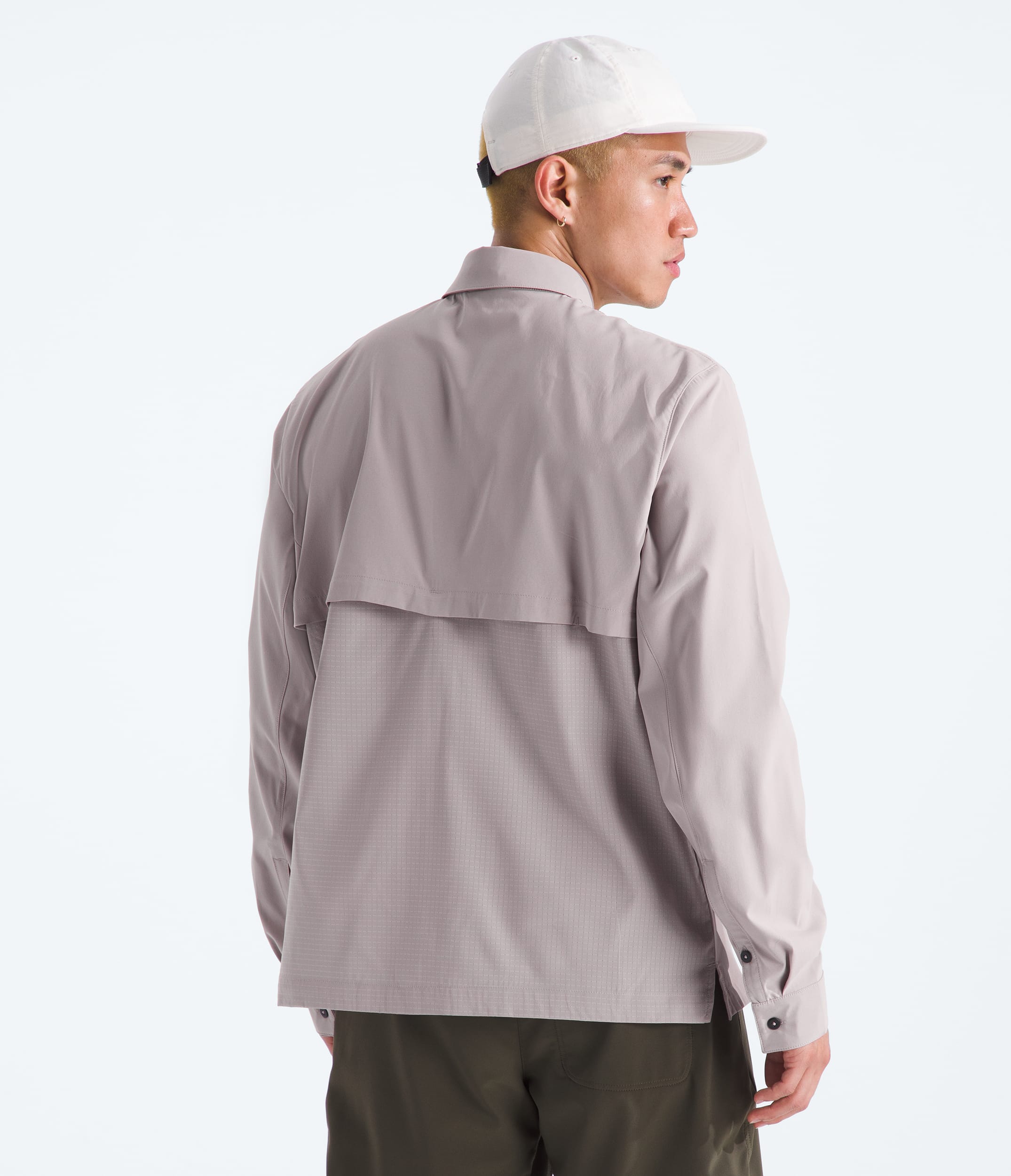 Mens LongSleeve LIGHTRANGE Shirt TNF BACK