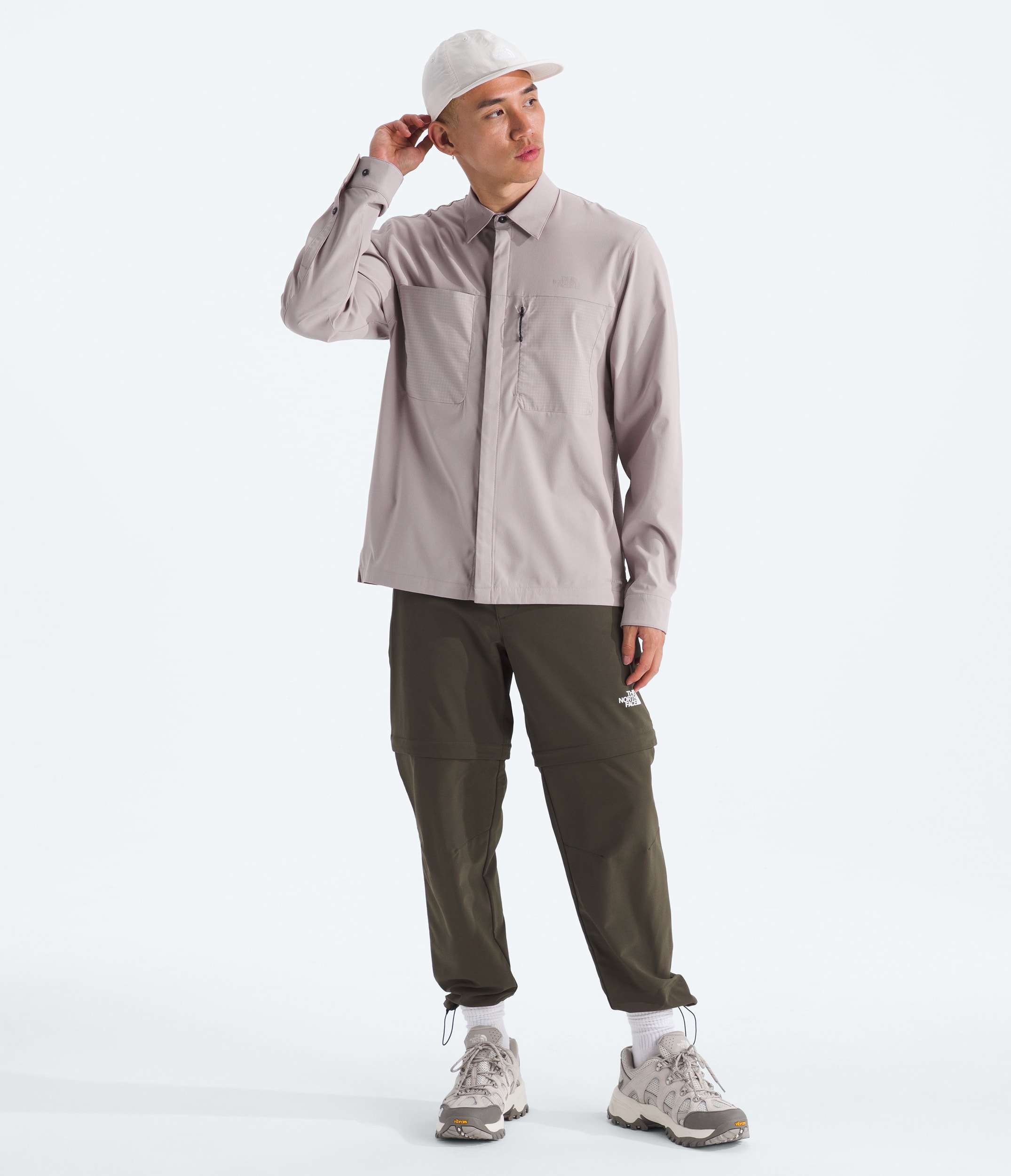 Mens LongSleeve LIGHTRANGE Shirt TNF HERO2