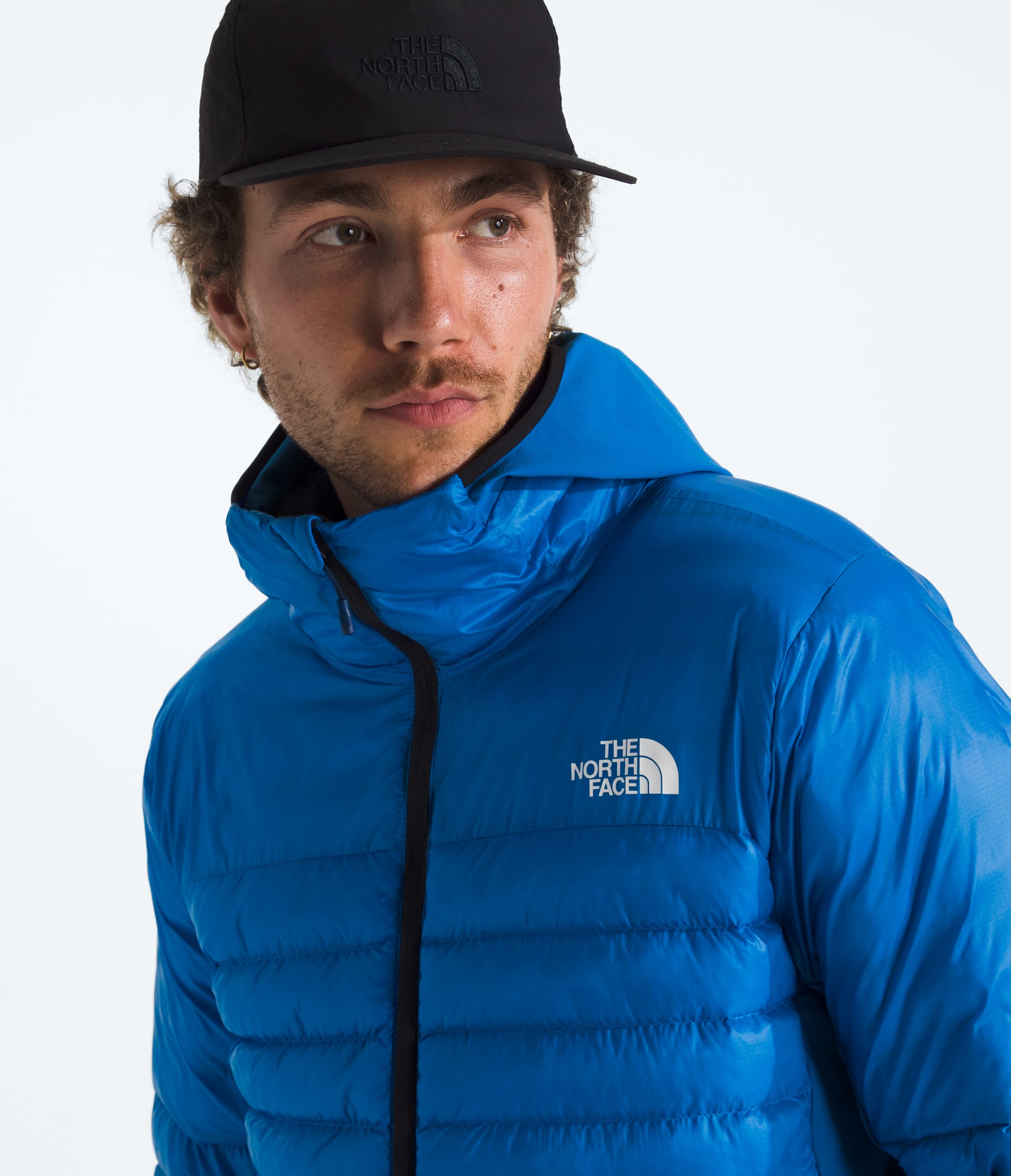Mens Terra Peak Hybrid Hoodie TNF HERO3