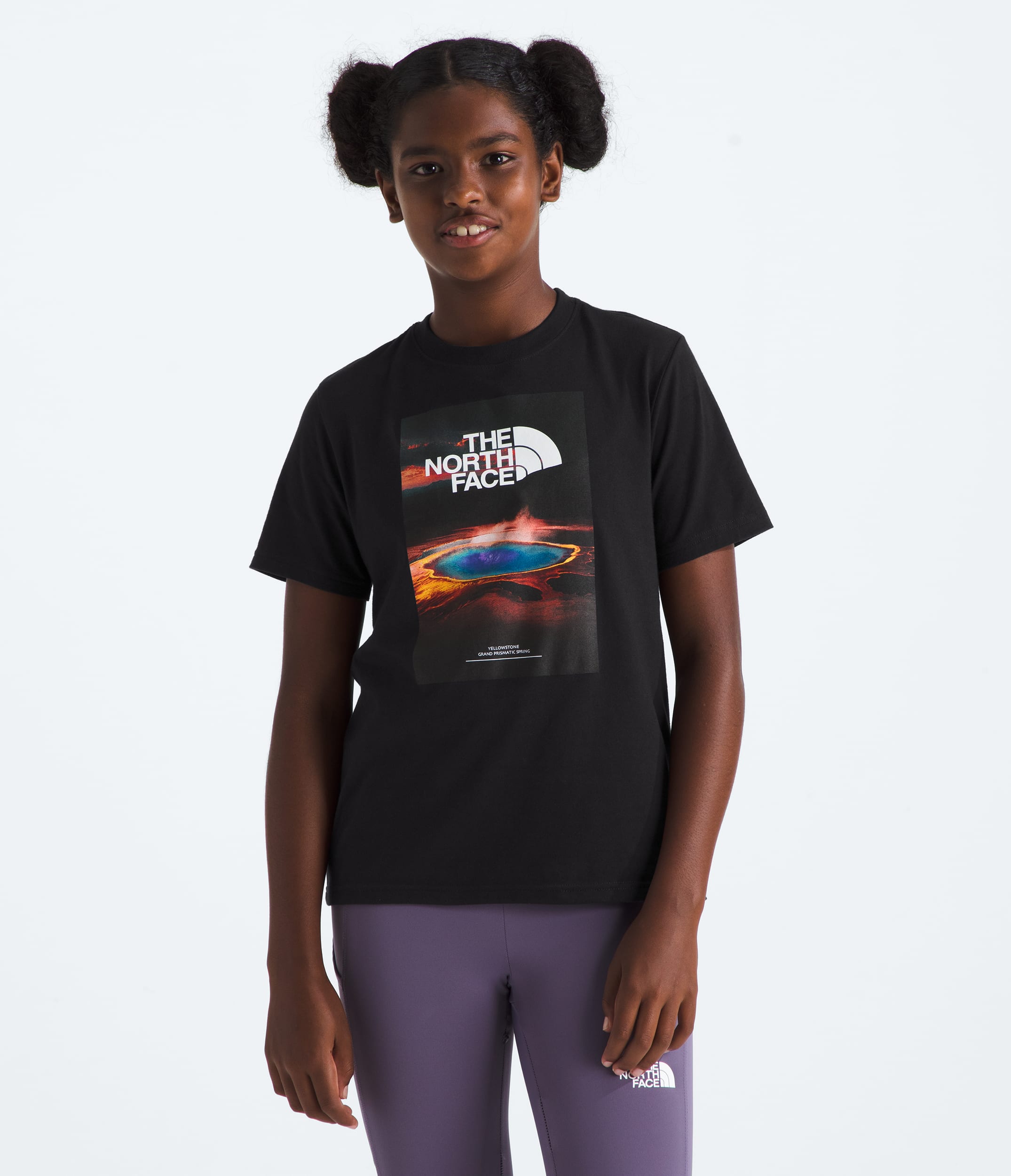 Boys  Girls Landscapes ShortSleeve Tee TNF HERO3