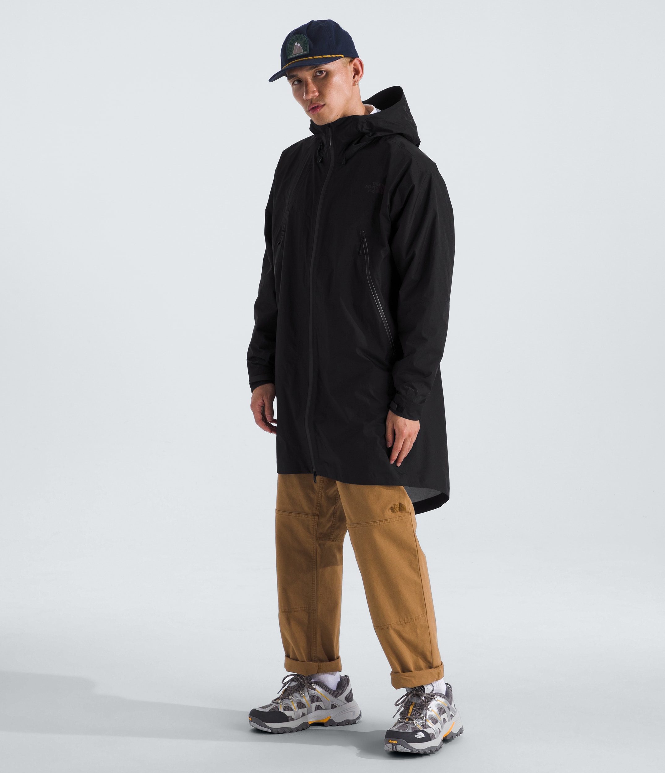 Unisex Packable LT Rain Parka TNF MODEL34