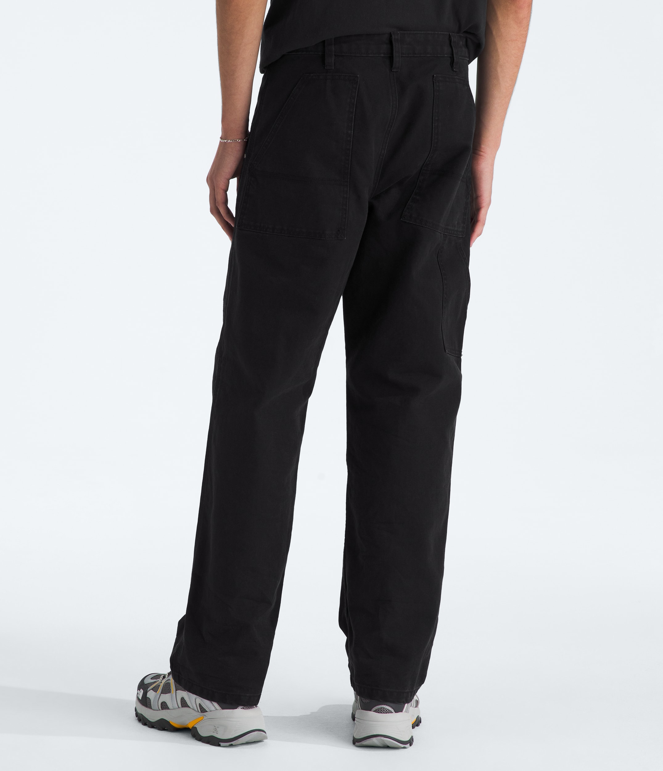 Mens Cedar Canvas Work Pants TNF BACK